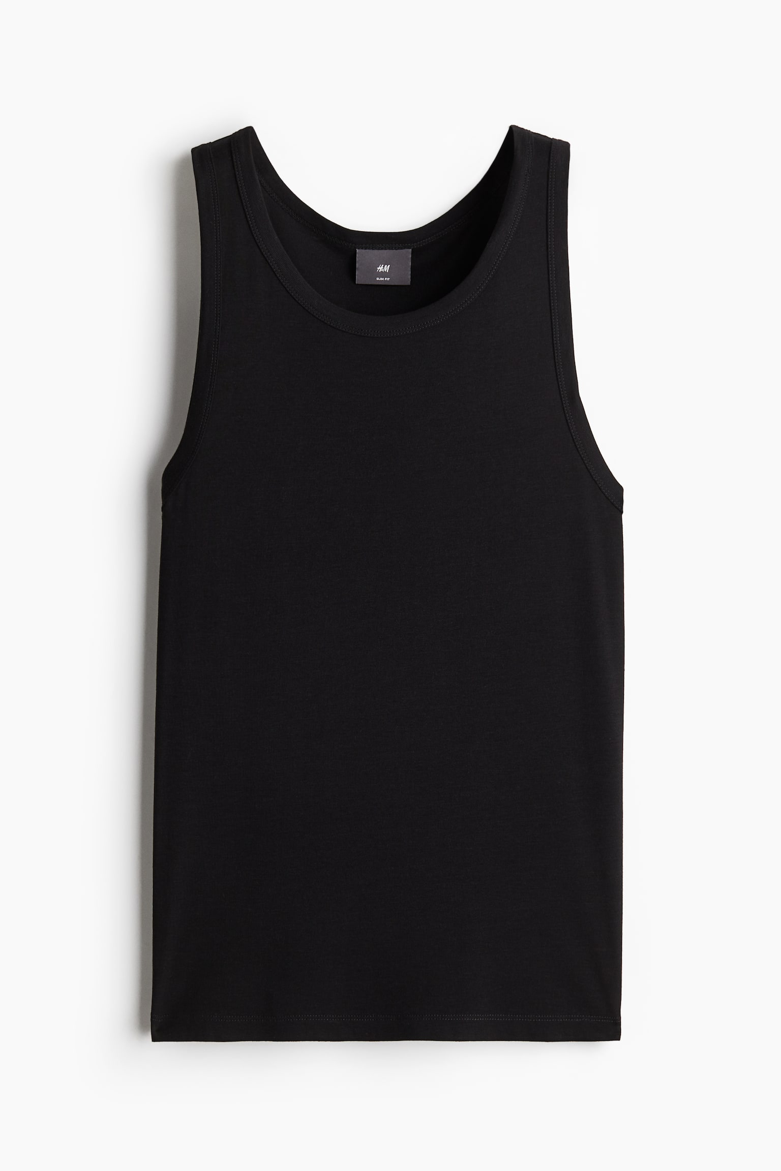 Slim Fit Vest top - Black/Burgundy/Cream - 2