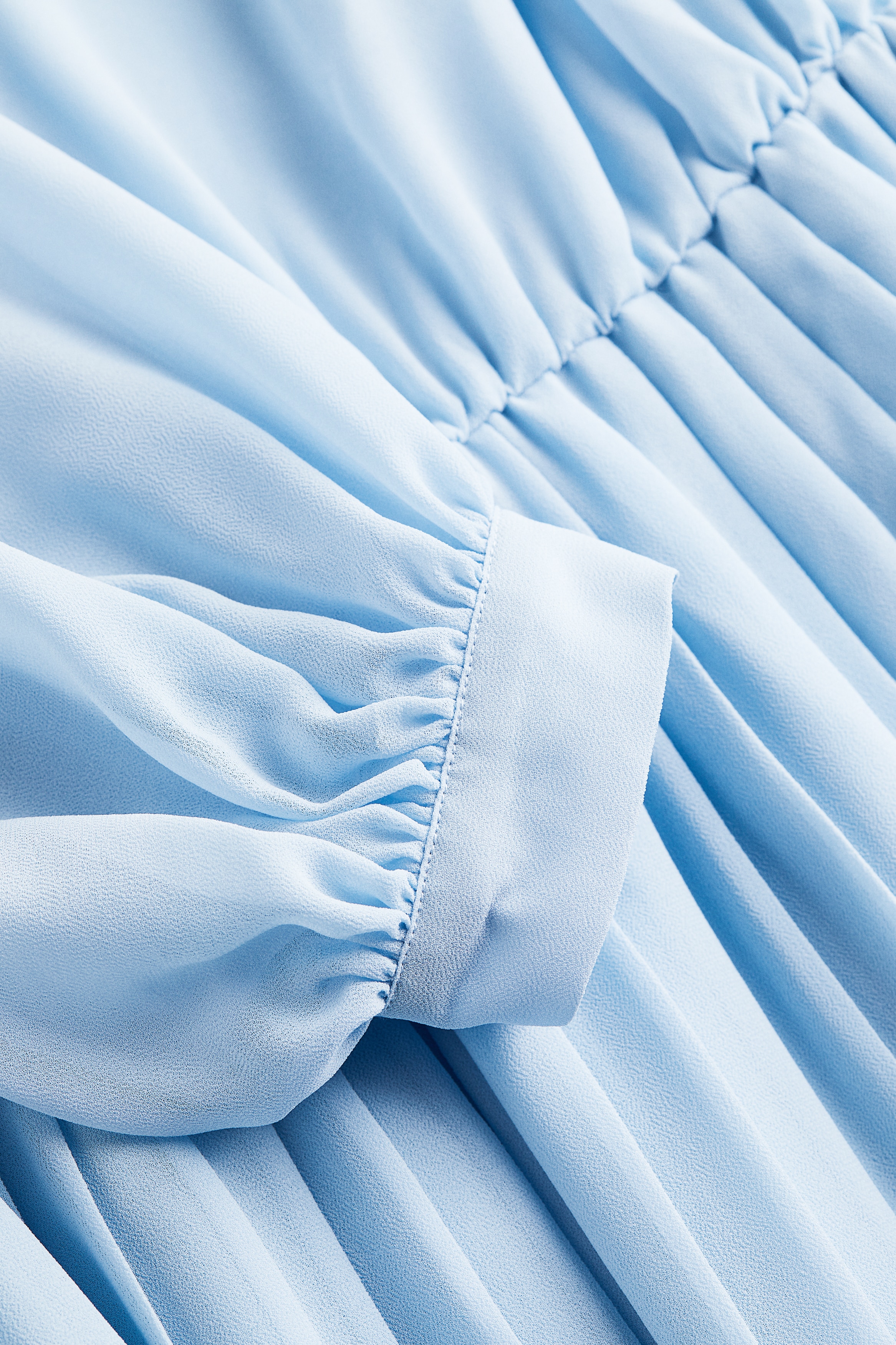 Women's Light blue Pleated dress | H&M