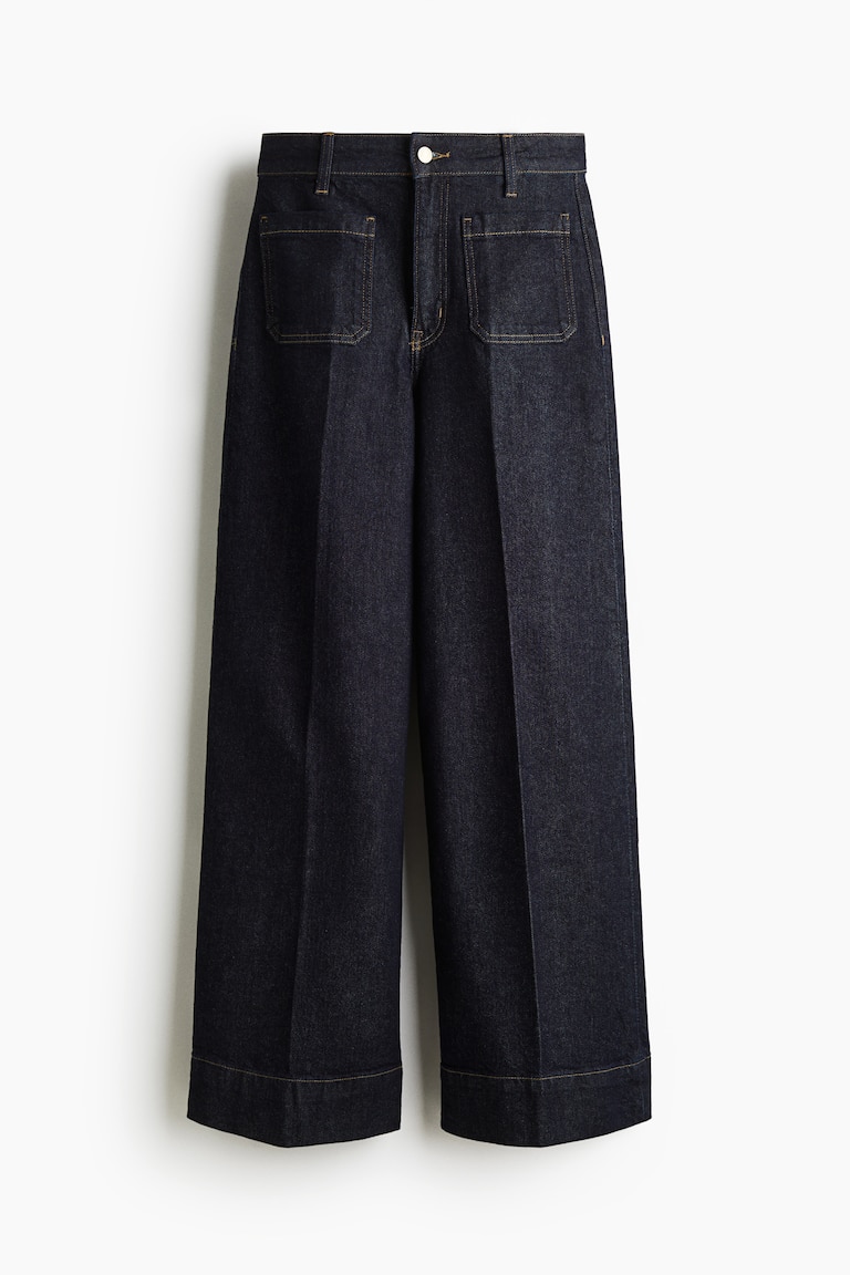 Wide High Jeans