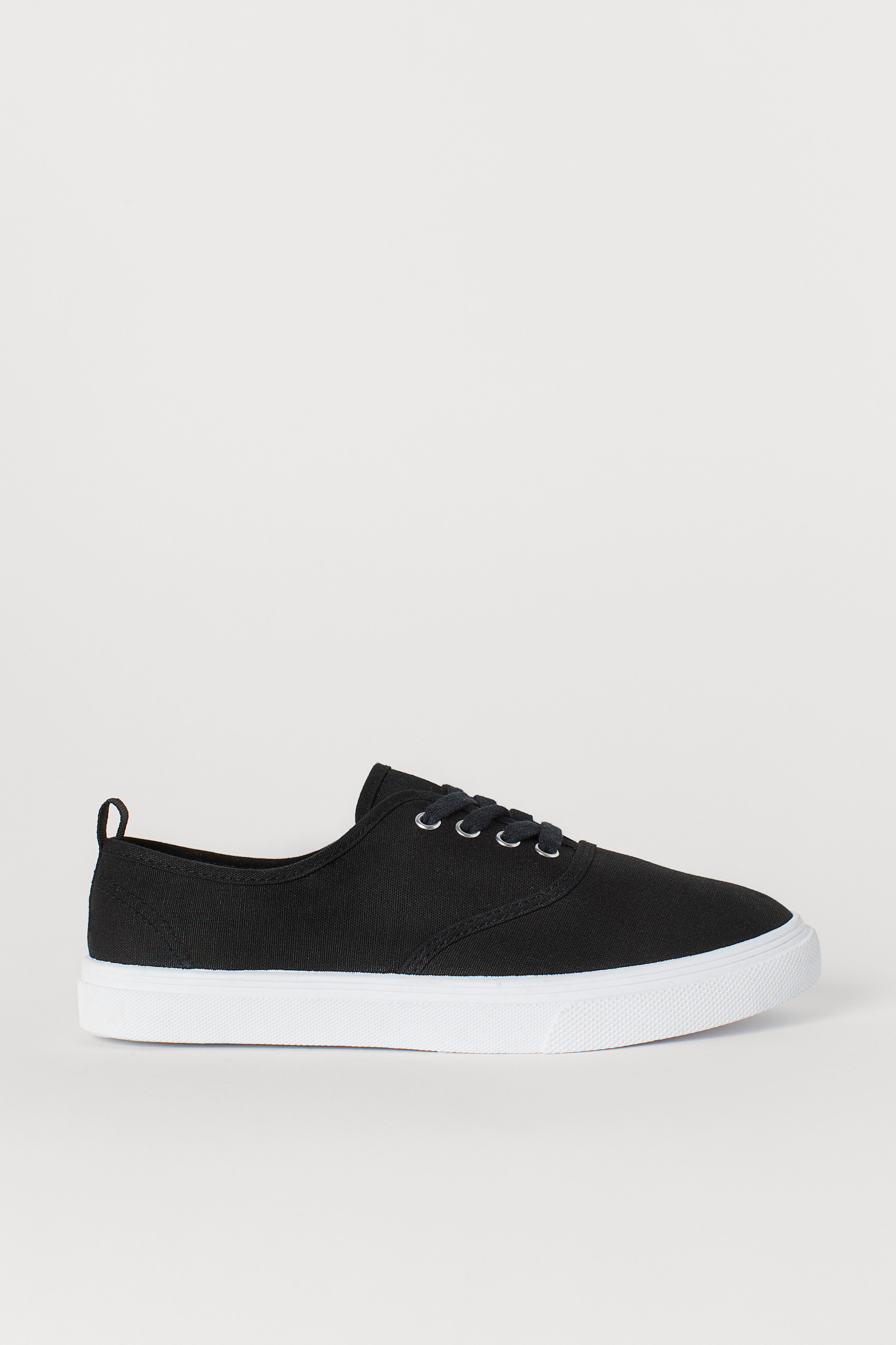 H and m canvas shoes best sale