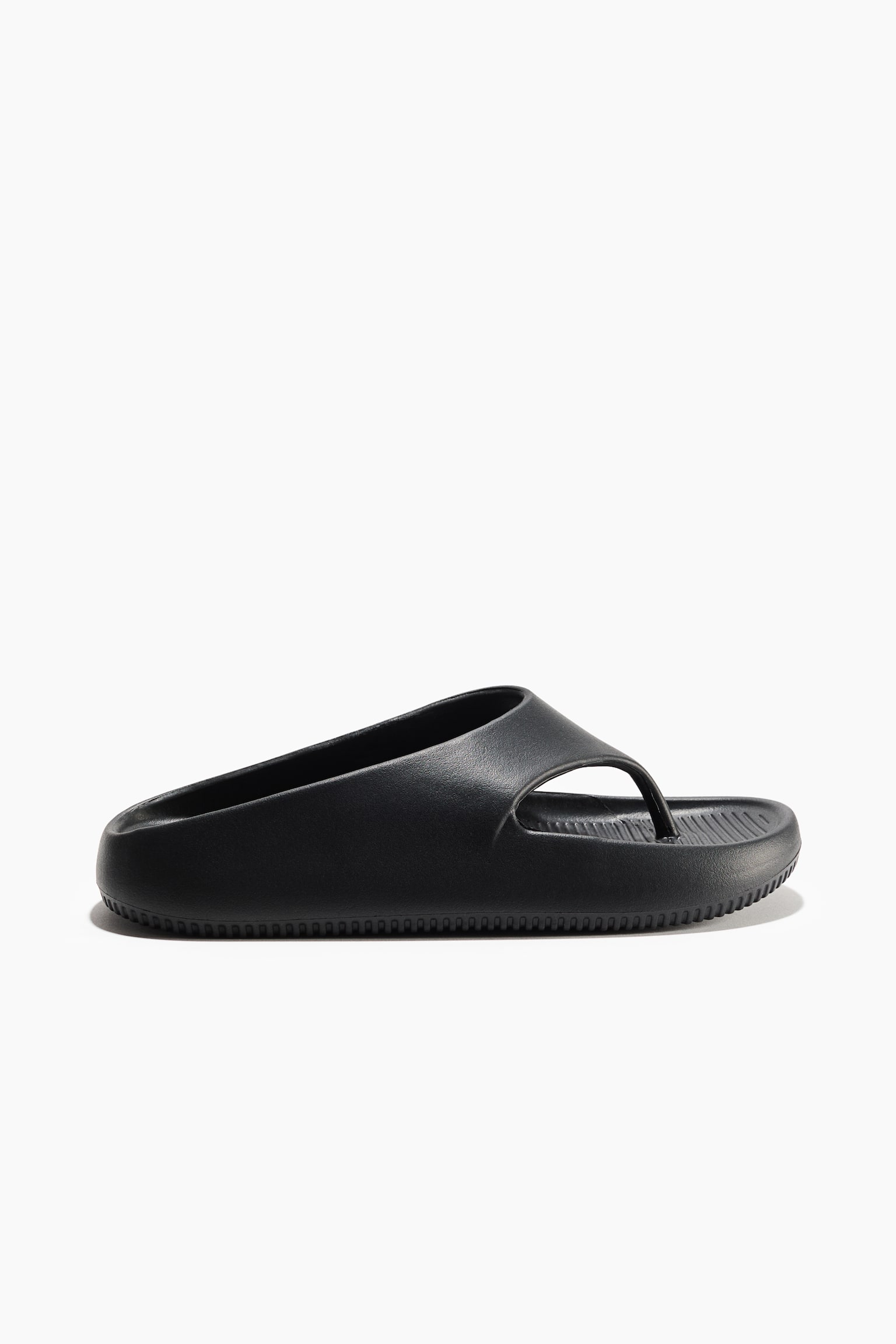 Chunky Flip-Flops - Black/Dusty yellow