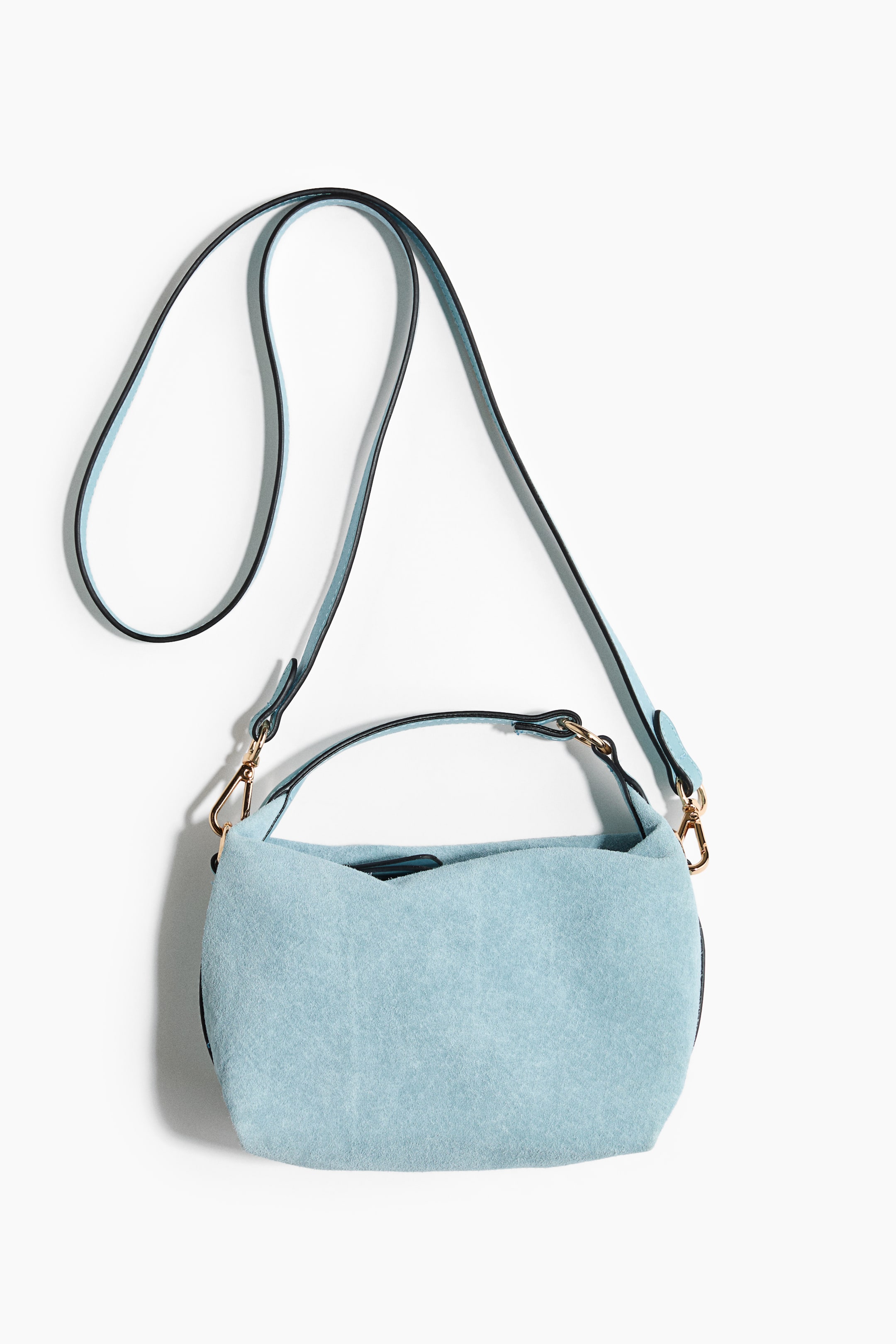 Suede Crossbody Bag
