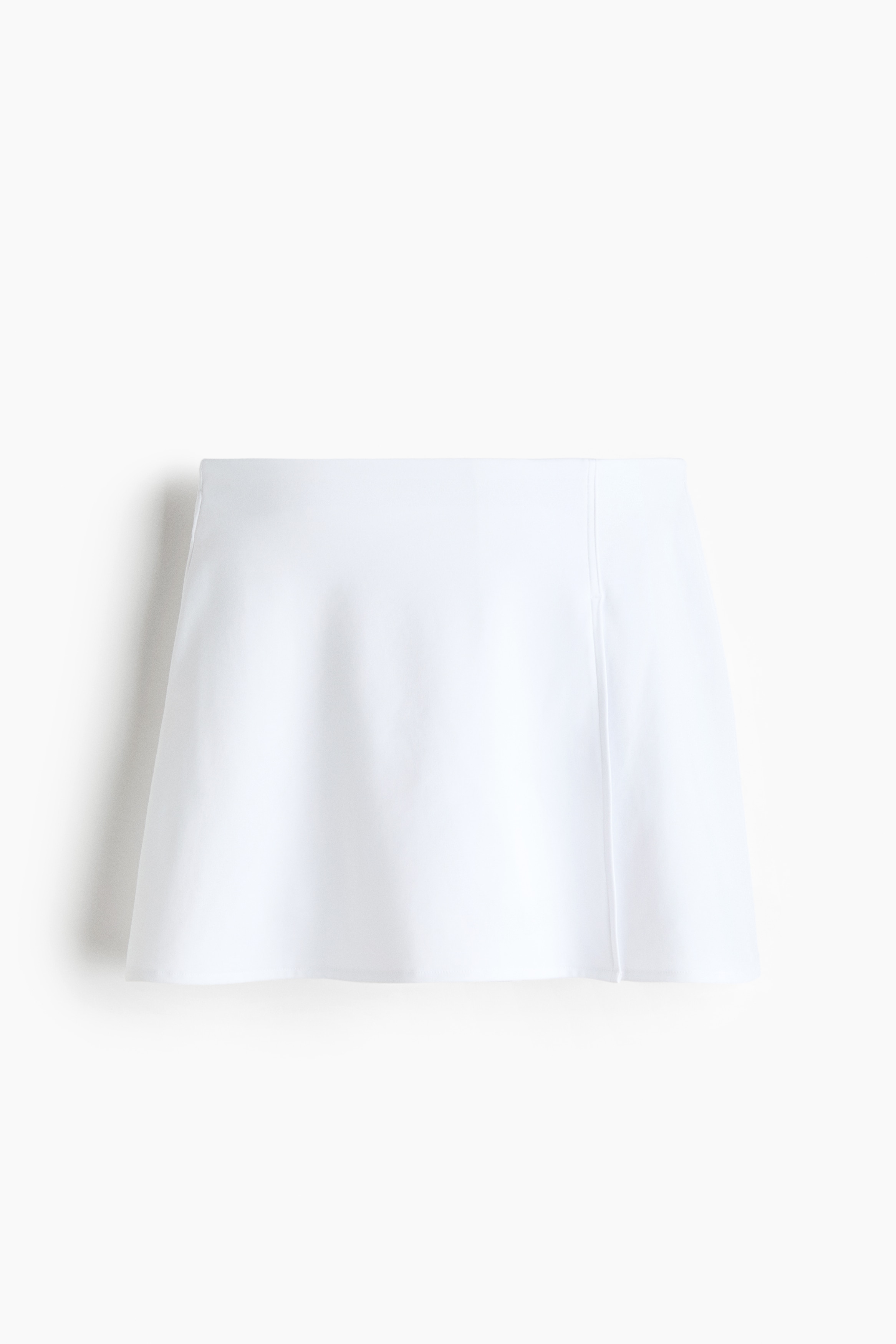 Tennis skirt with SoftMove™ - White/Apricot