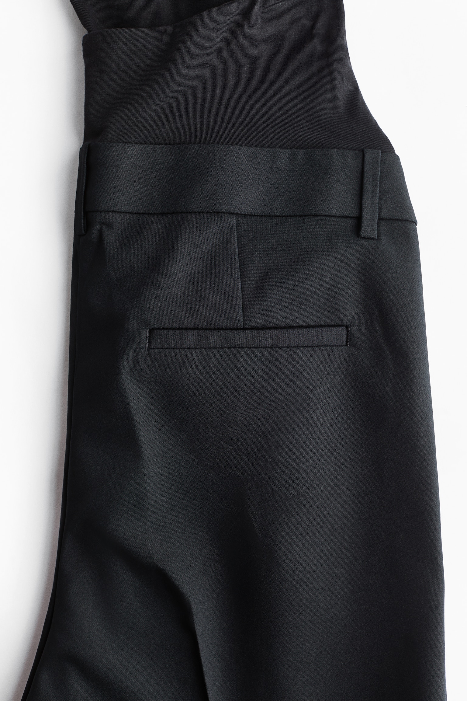 MAMA מכנסי סיגר - שחור/כחול נייבי - 5