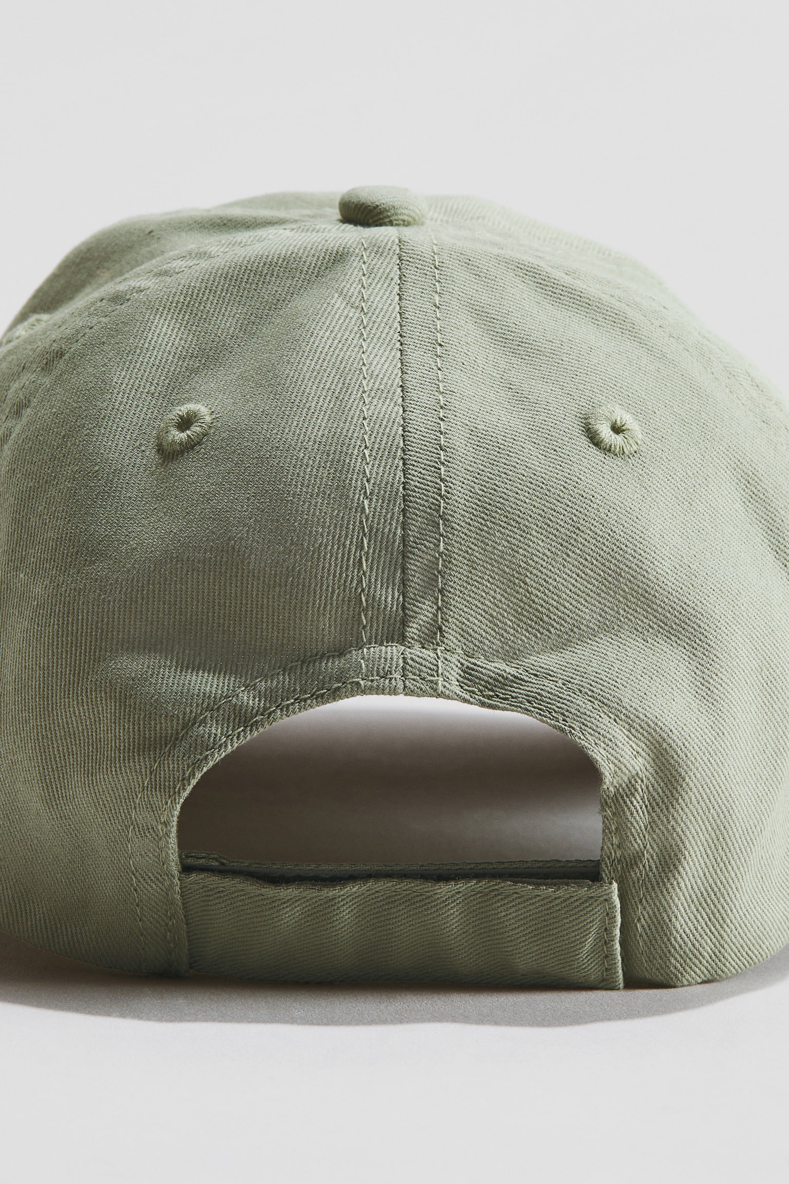 2-pack cotton twill caps - Khaki green/Light beige/Navy blue/Dusty blue/Navy blue/Beige/Dusty green/Light beige - 2