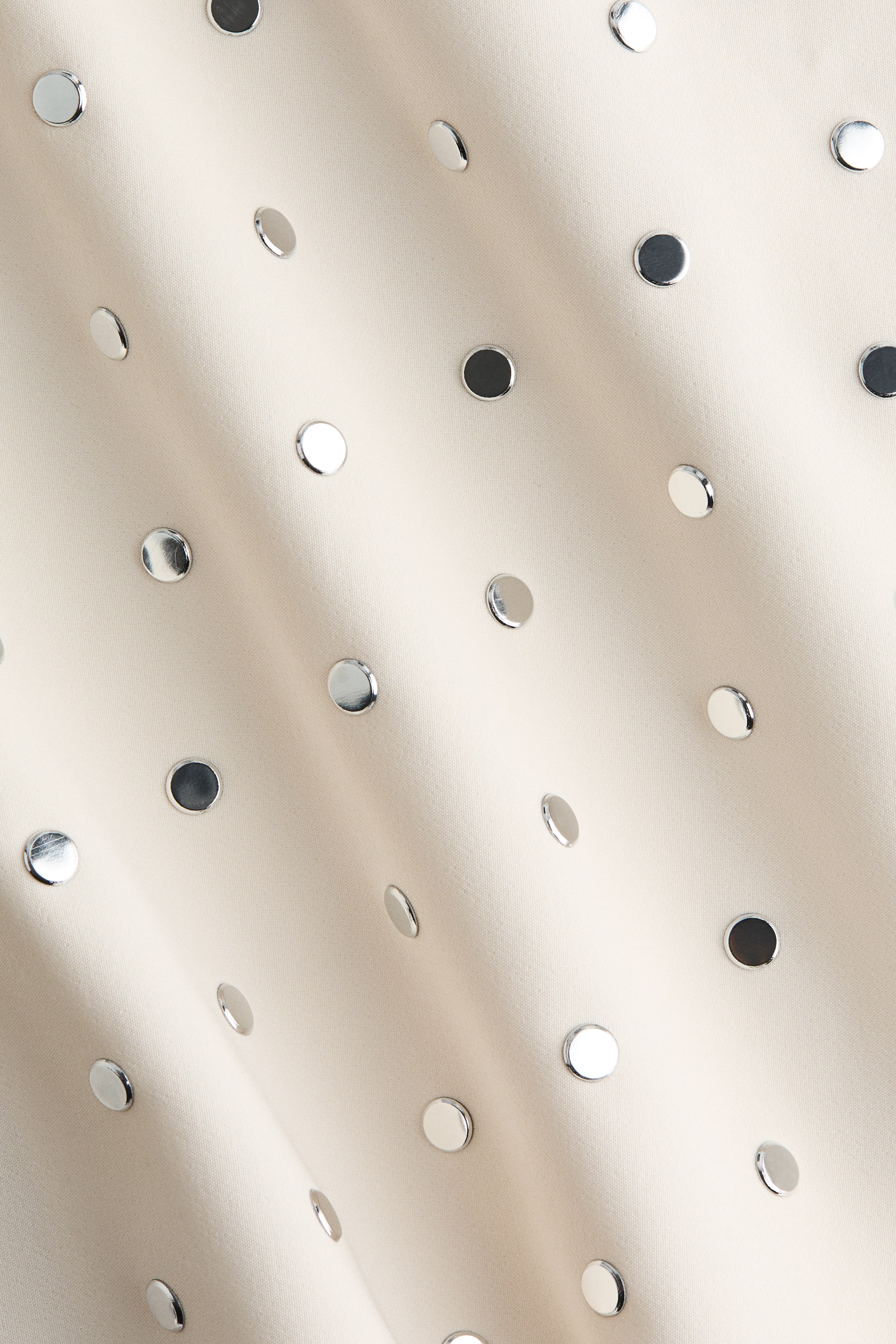 View larger image: Studded Mini Skirt - Cream - Ladies | H&M AU 5