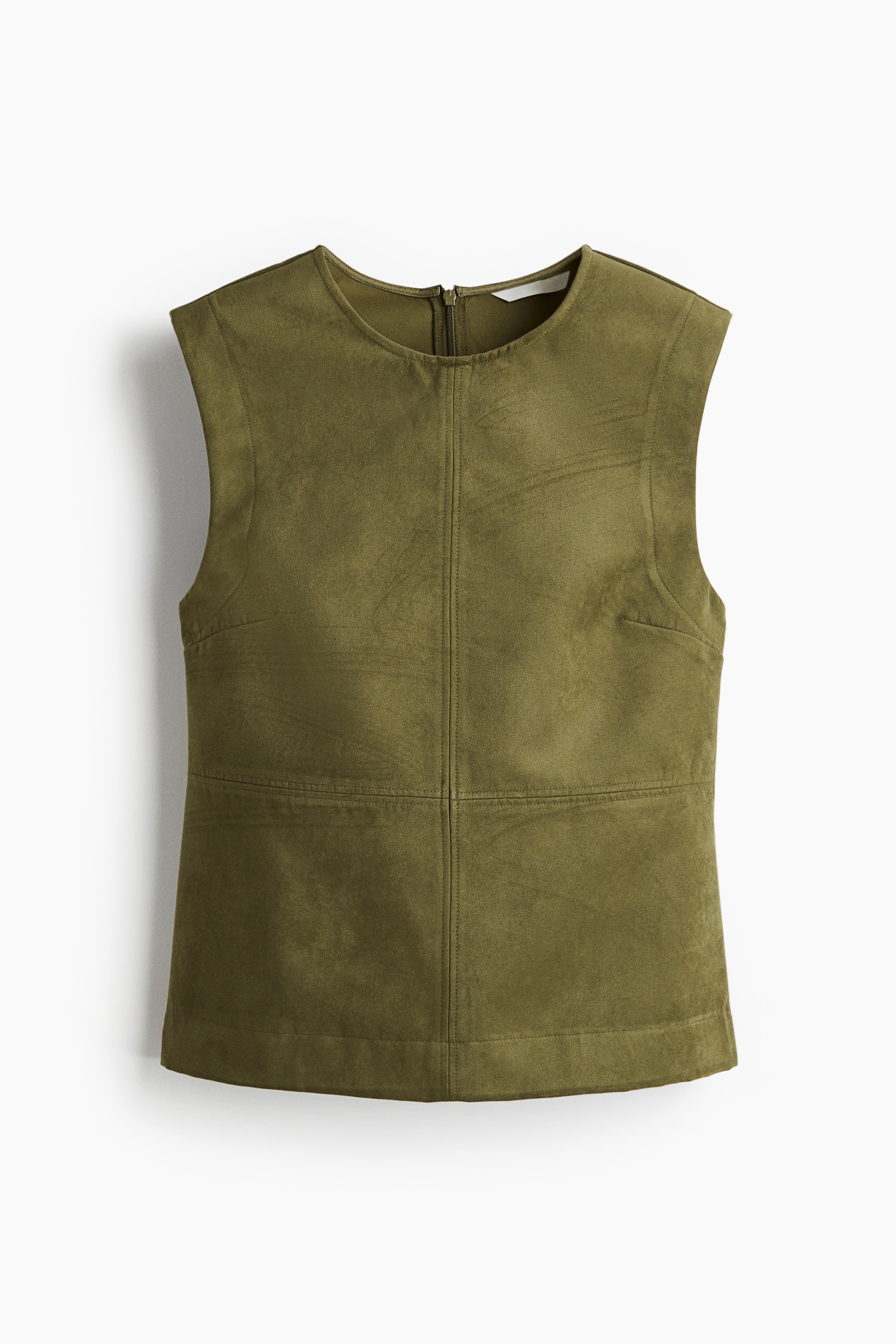 ノースリーブトップス - カーキグリーン