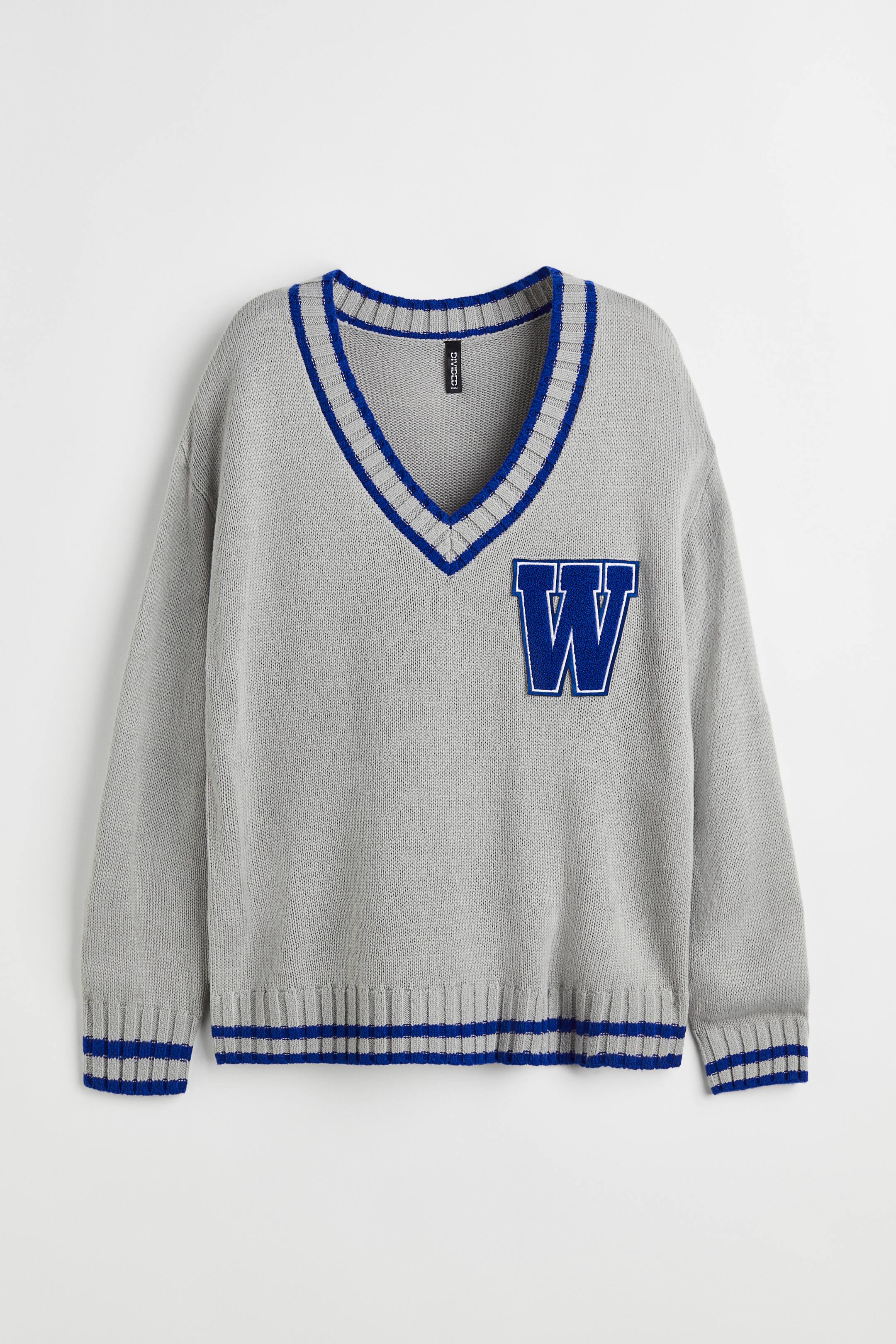 Visualizza l'immagine ingrandita: Pullover - Grigio/W - DONNA | H&M CH 1