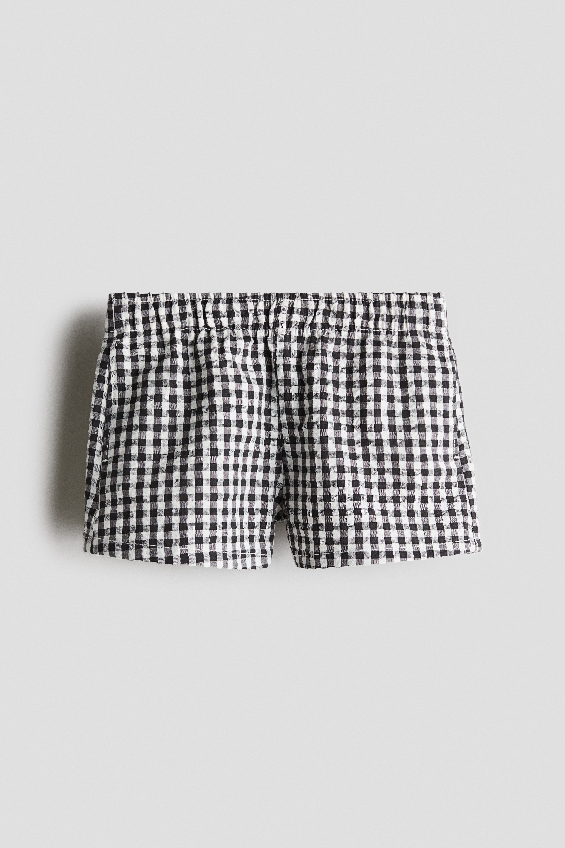 Къс панталон от памук - Черен/Карета/Бял/Светлосин/Райета