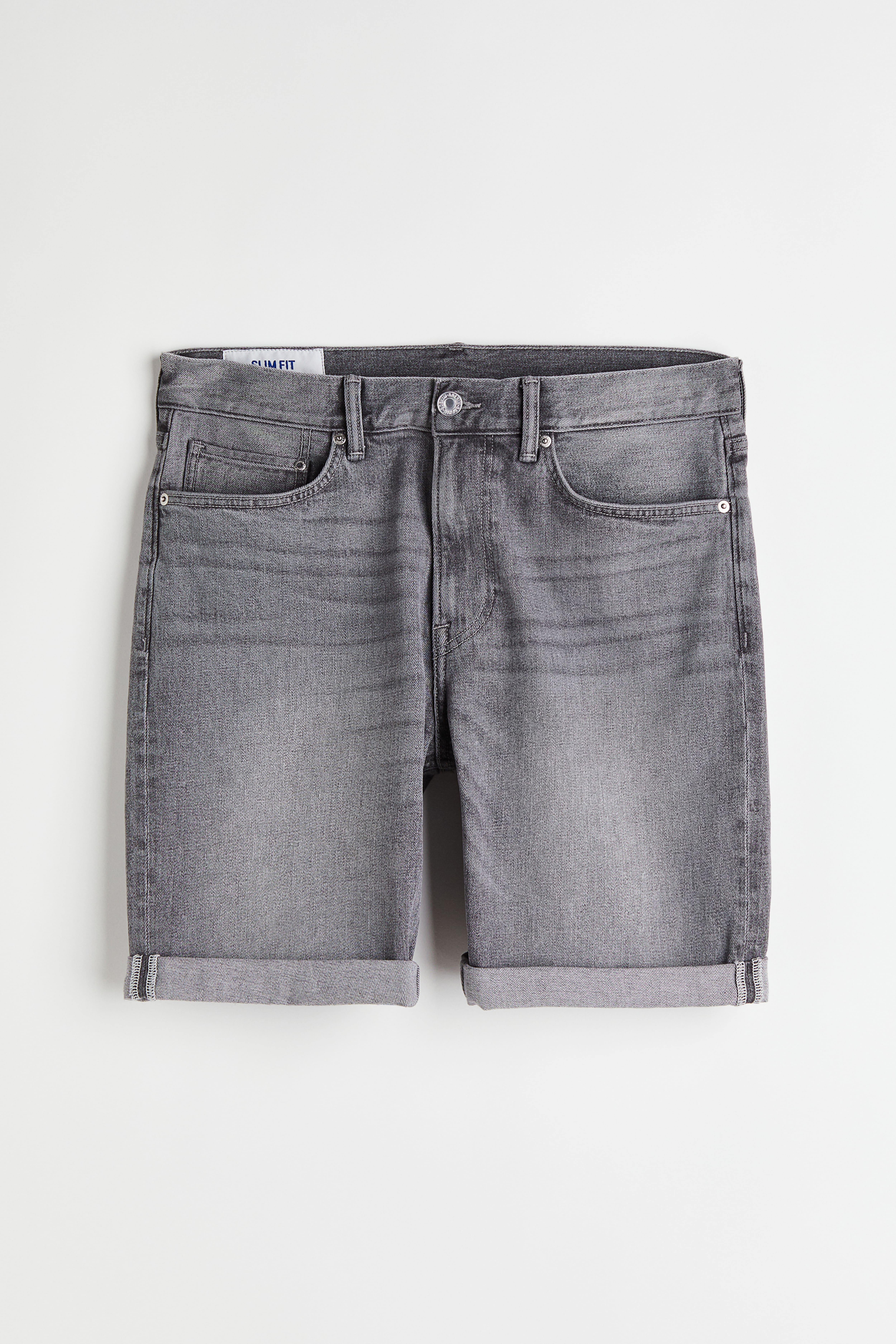 Gray jean shorts hotsell