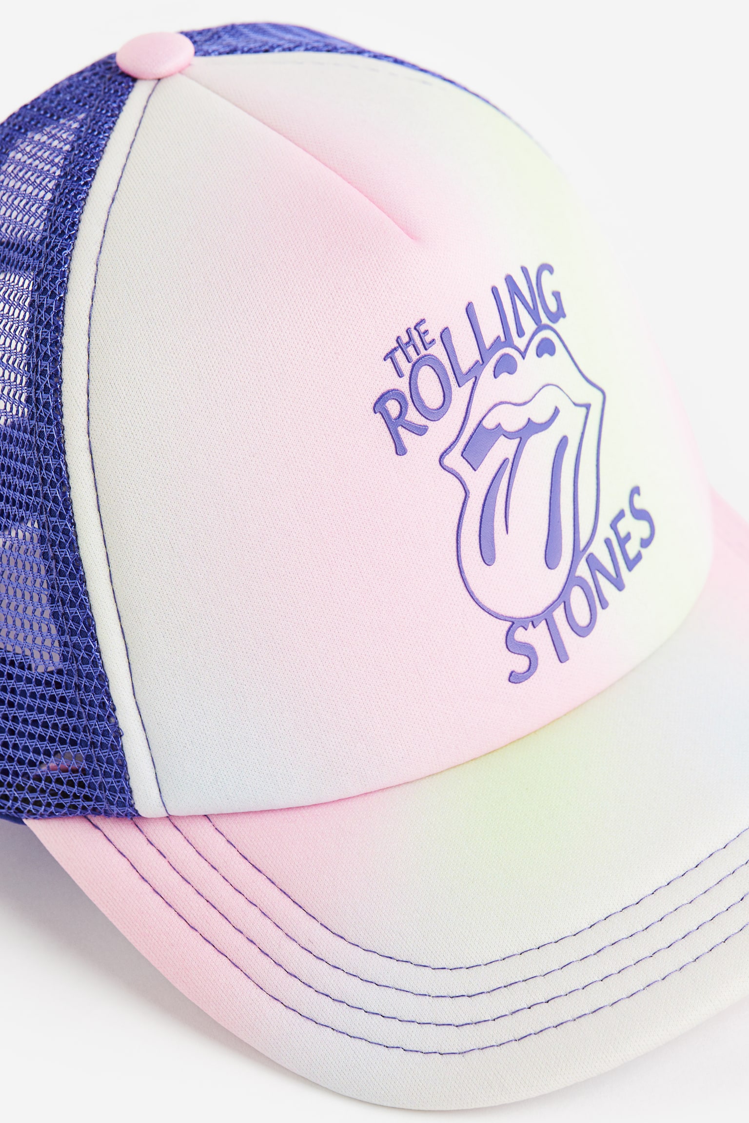 Print Cap - Purple/The Rolling Stones - 3