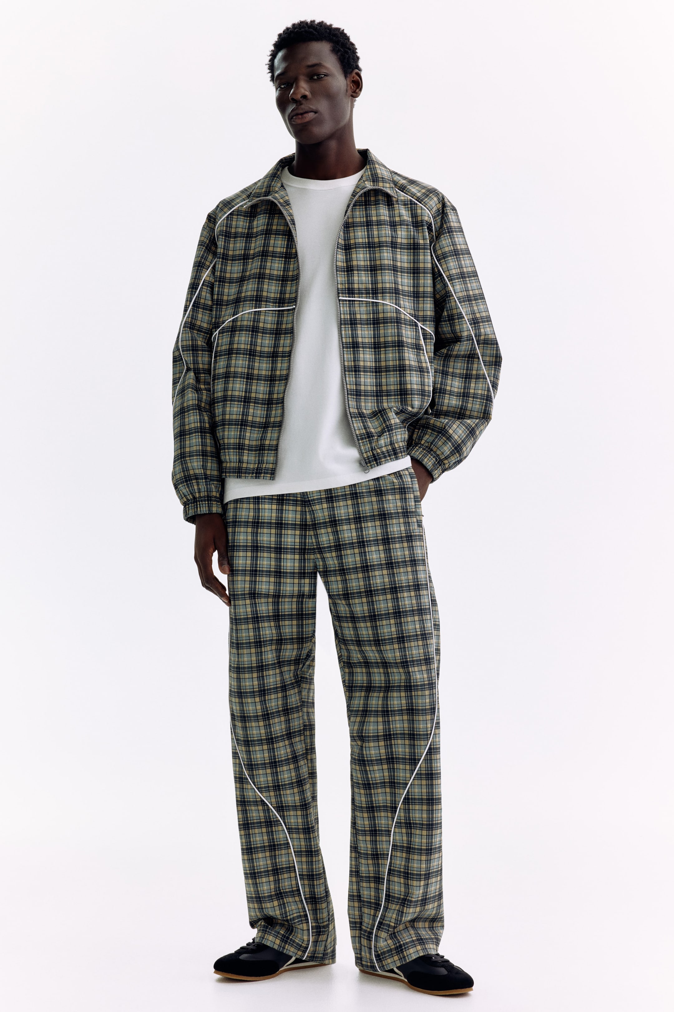 Мужские куртки H&M Nylon Track Jacket — фото 3