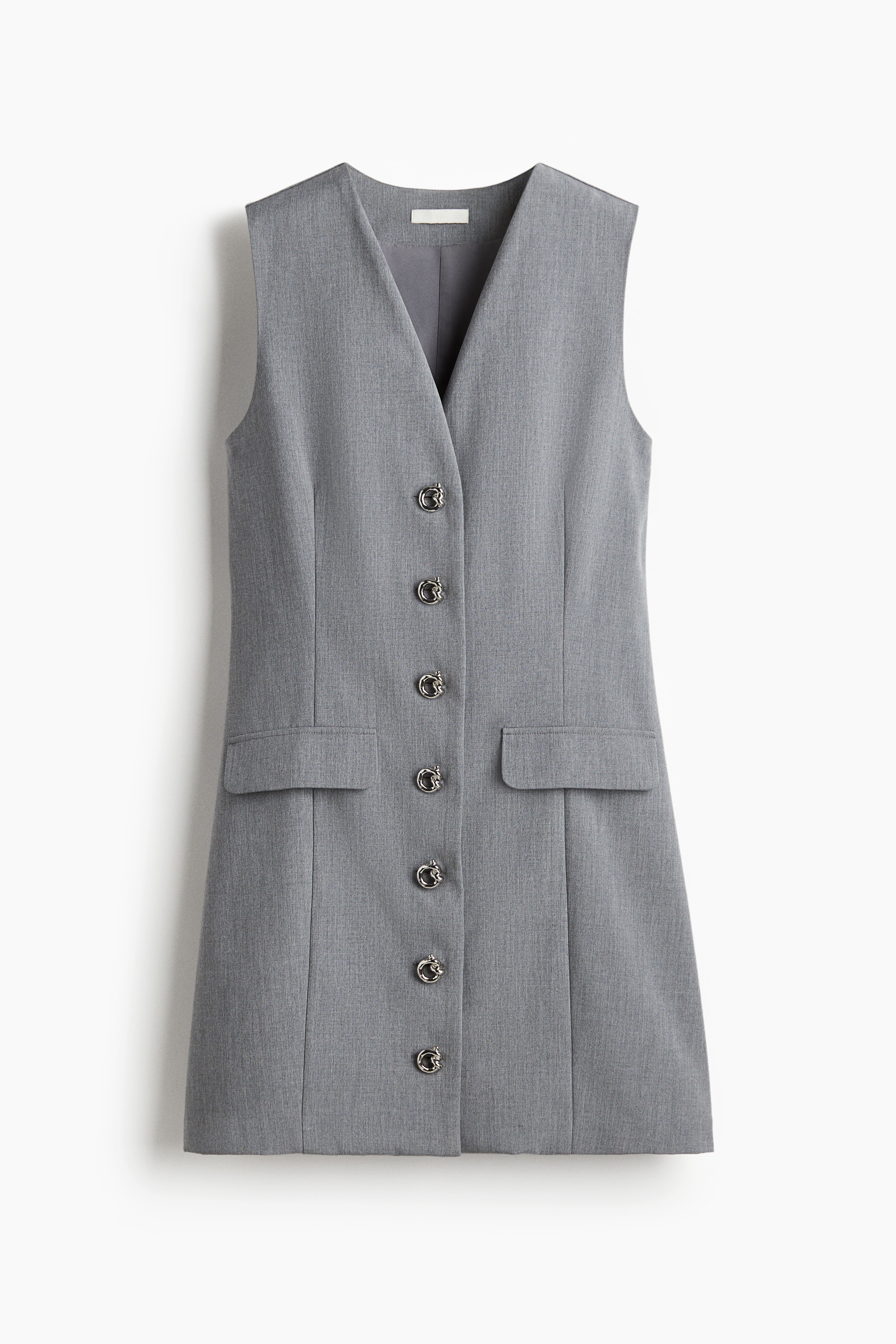 Button-Front Dress