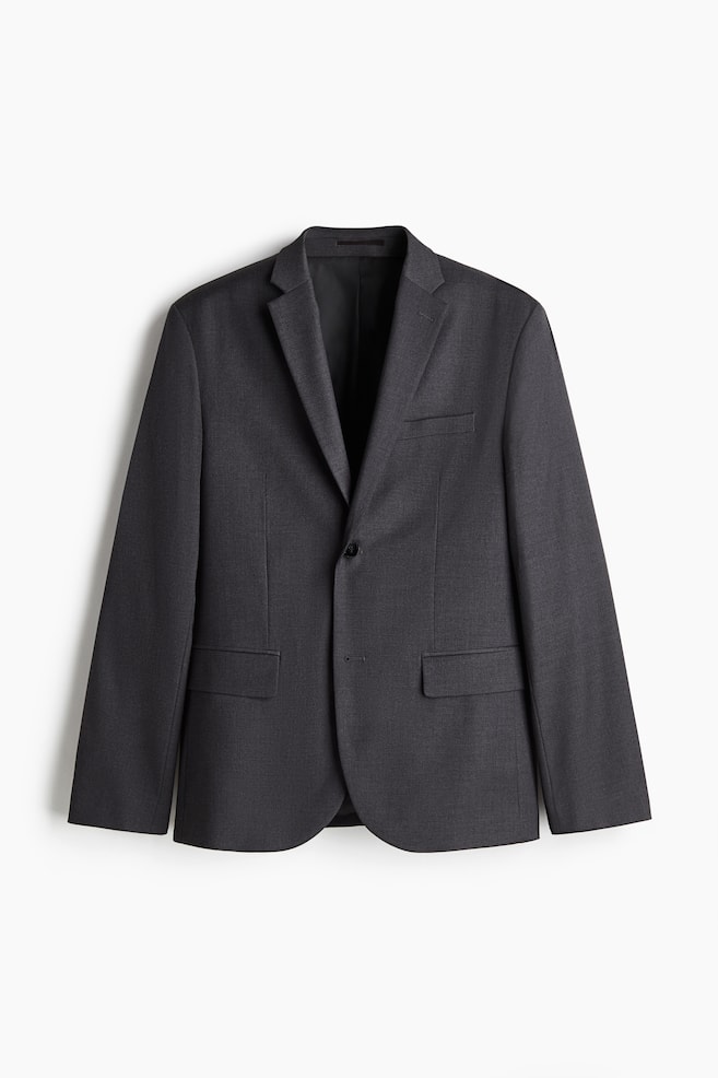 Slim Fit Jacket - Dark grey/Dark beige/Black/Navy blue/Dark blue/Dark brown/Beige - 1