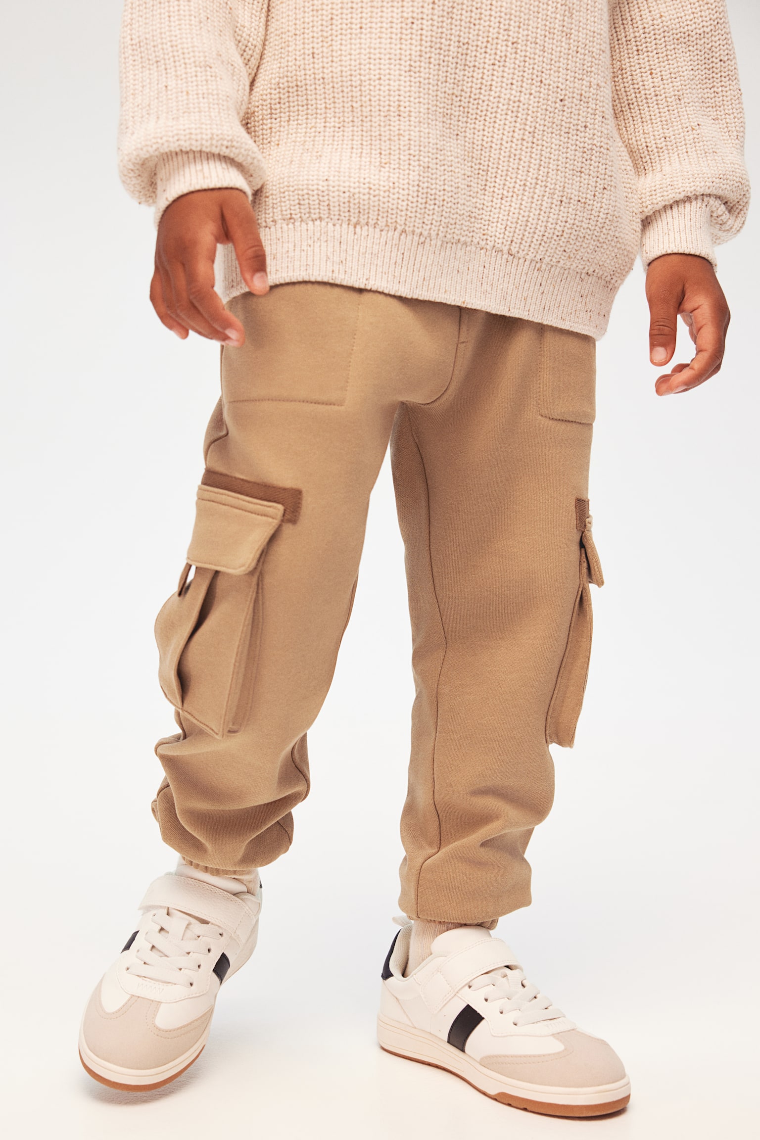 Cargo joggers - Beige/Navy blue/Khaki green/Black - 2