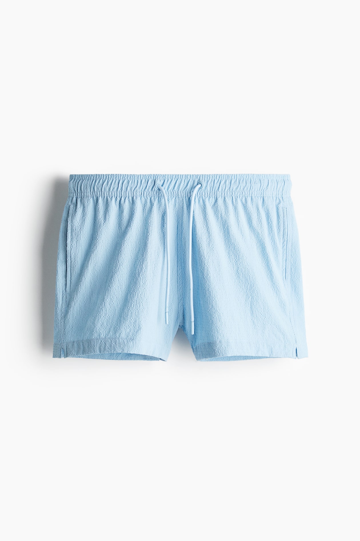 Heffner Seersucker Swim Short Navy