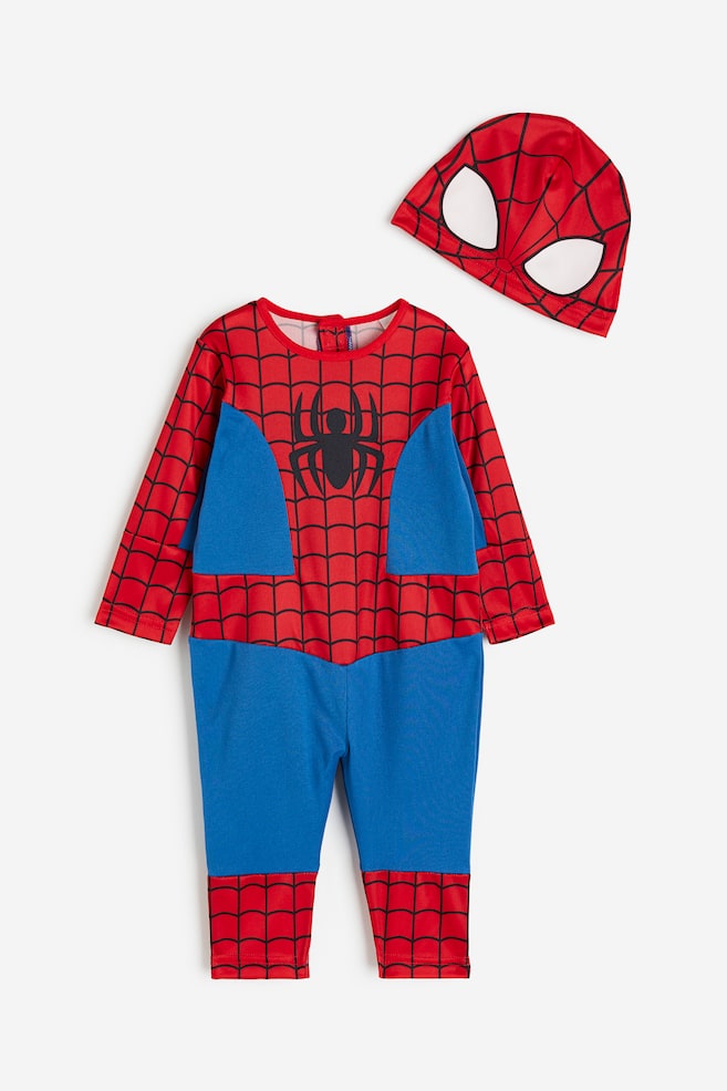 2-teiliges Spiderman-Verkleidungsset - Rot/Spiderman - 1