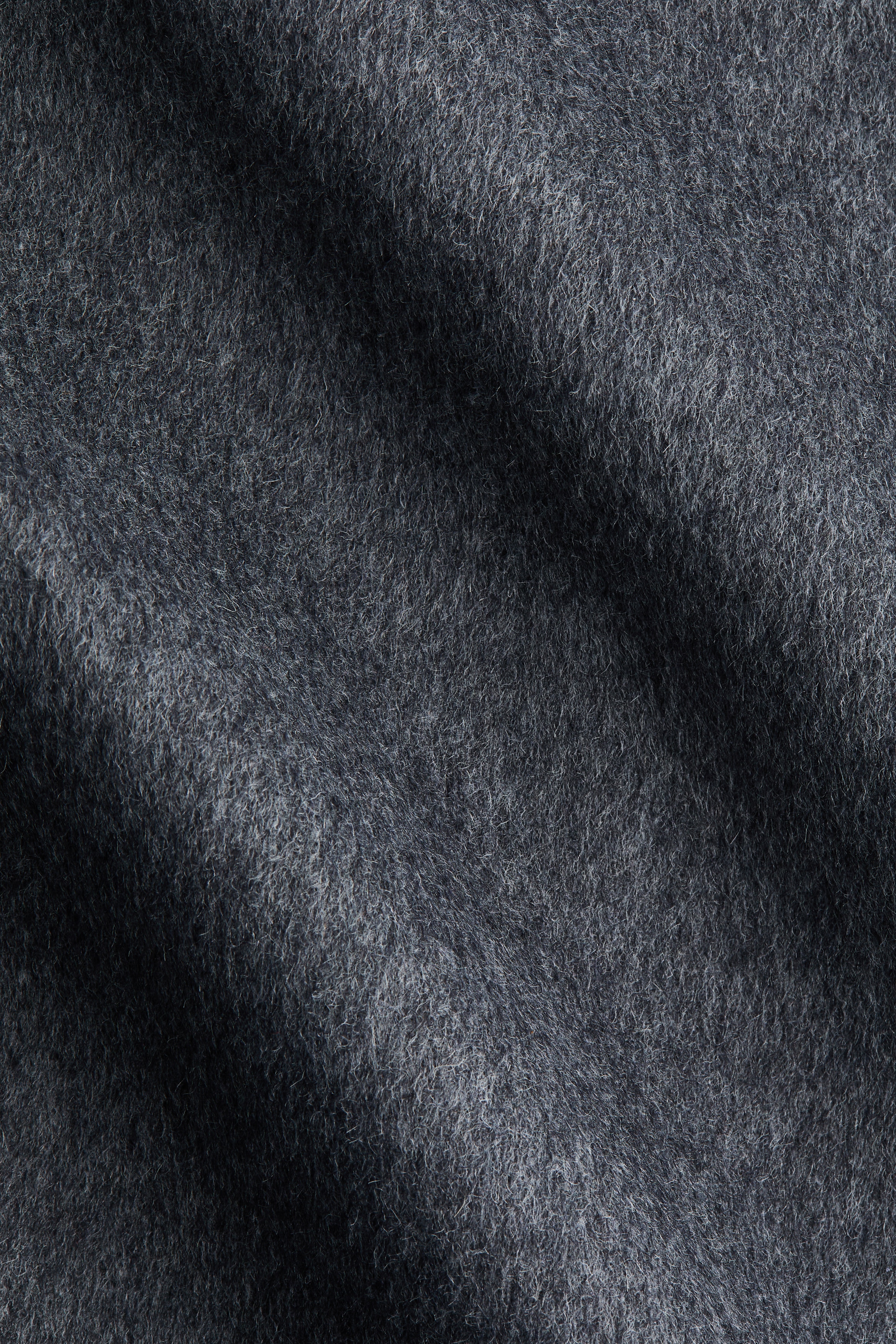 Handmade wool-blend coat