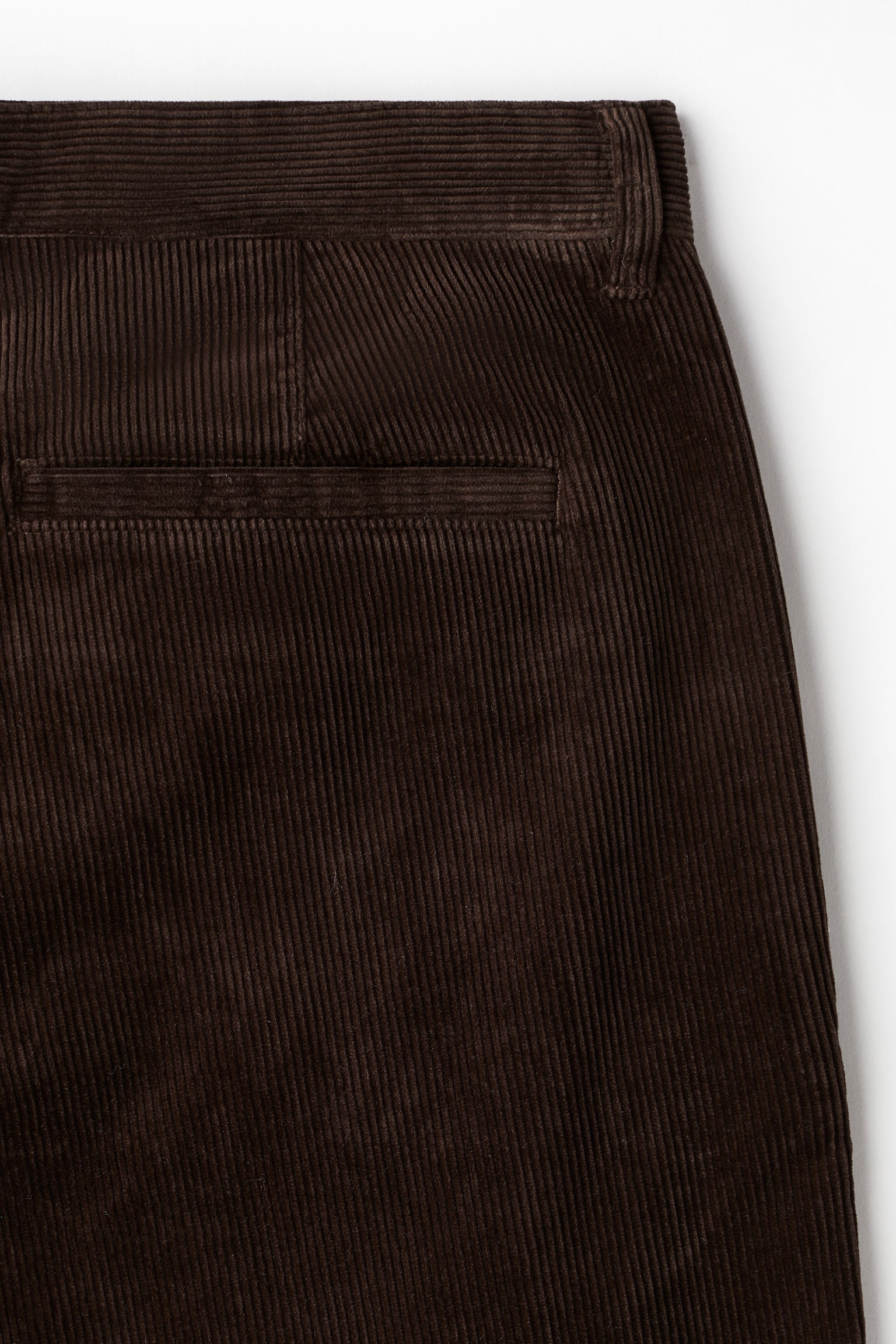 Relaxed Fit Corduroy trousers - Brown/Dark khaki green/Black/Beige/Dark brown - 3