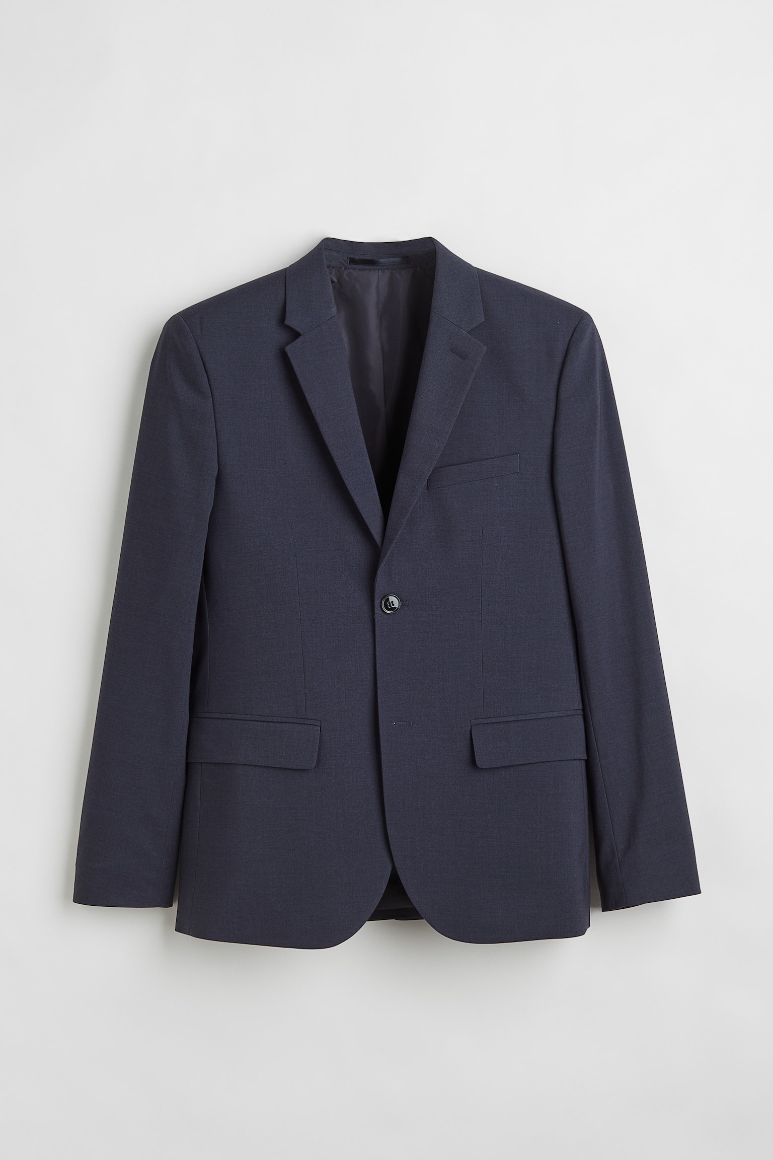 Skinny Fit Jacket - Dark blue - 1