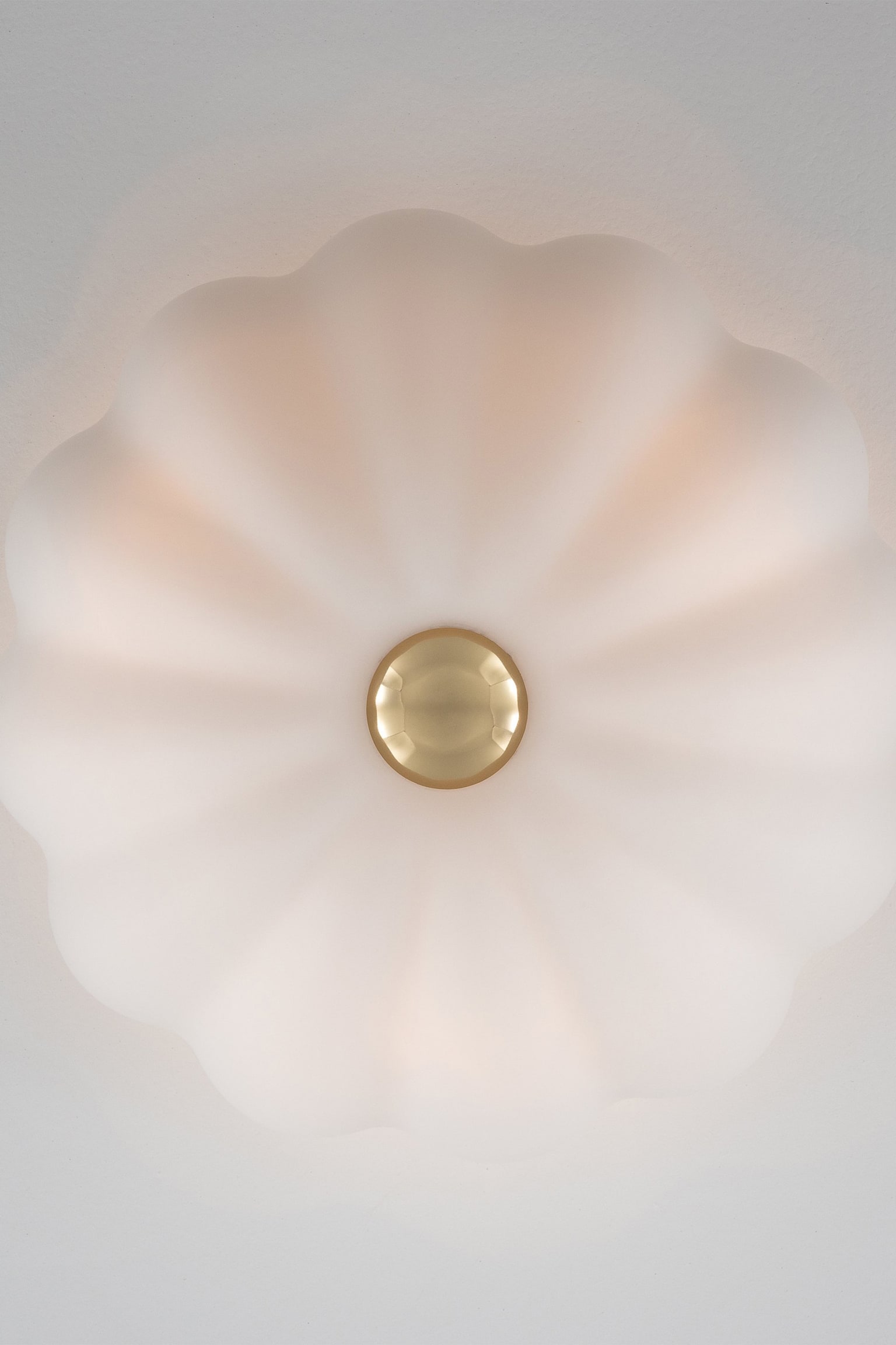 Flower Flush Ceiling Light - White - 4