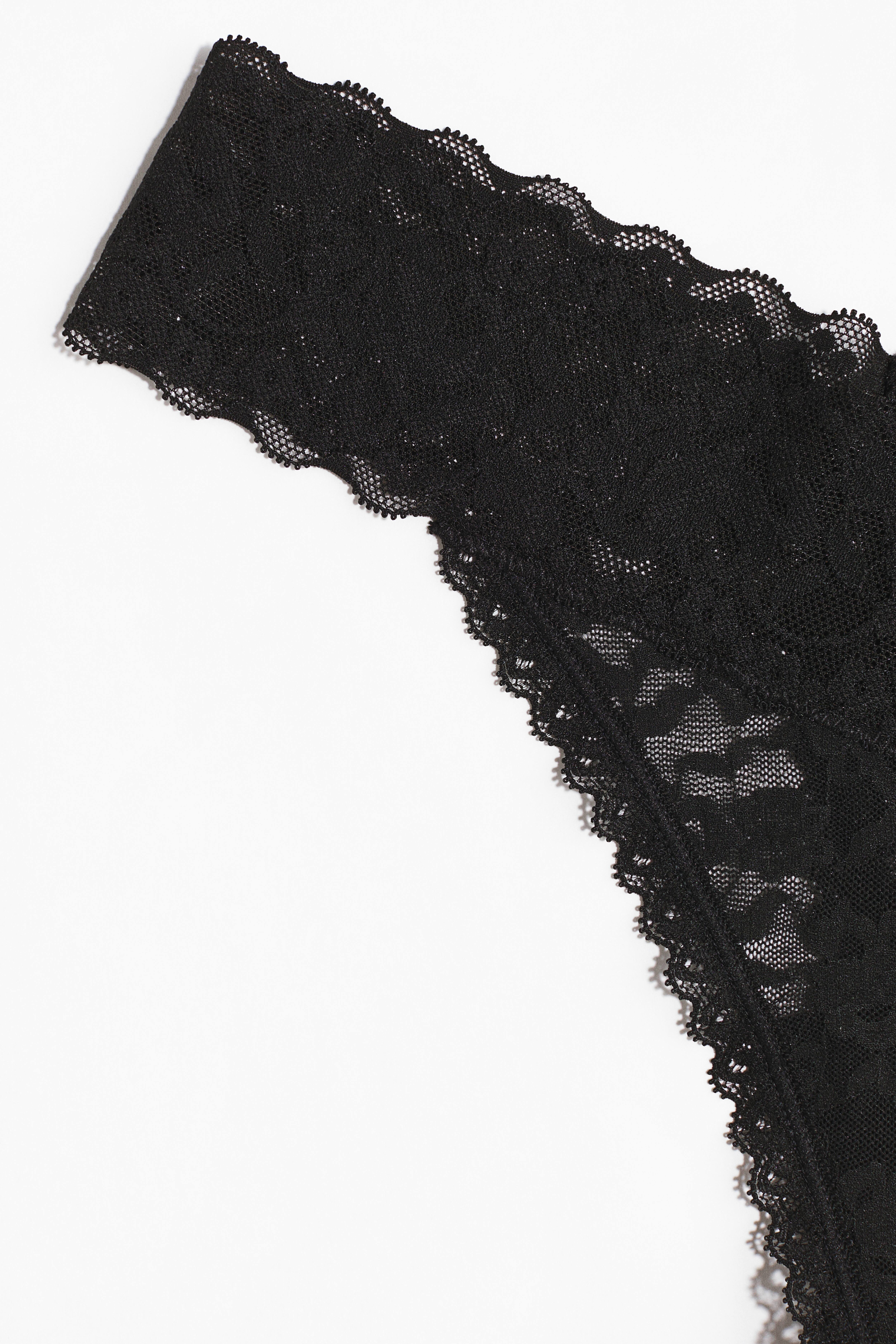 5-Pack Lace Thong Briefs