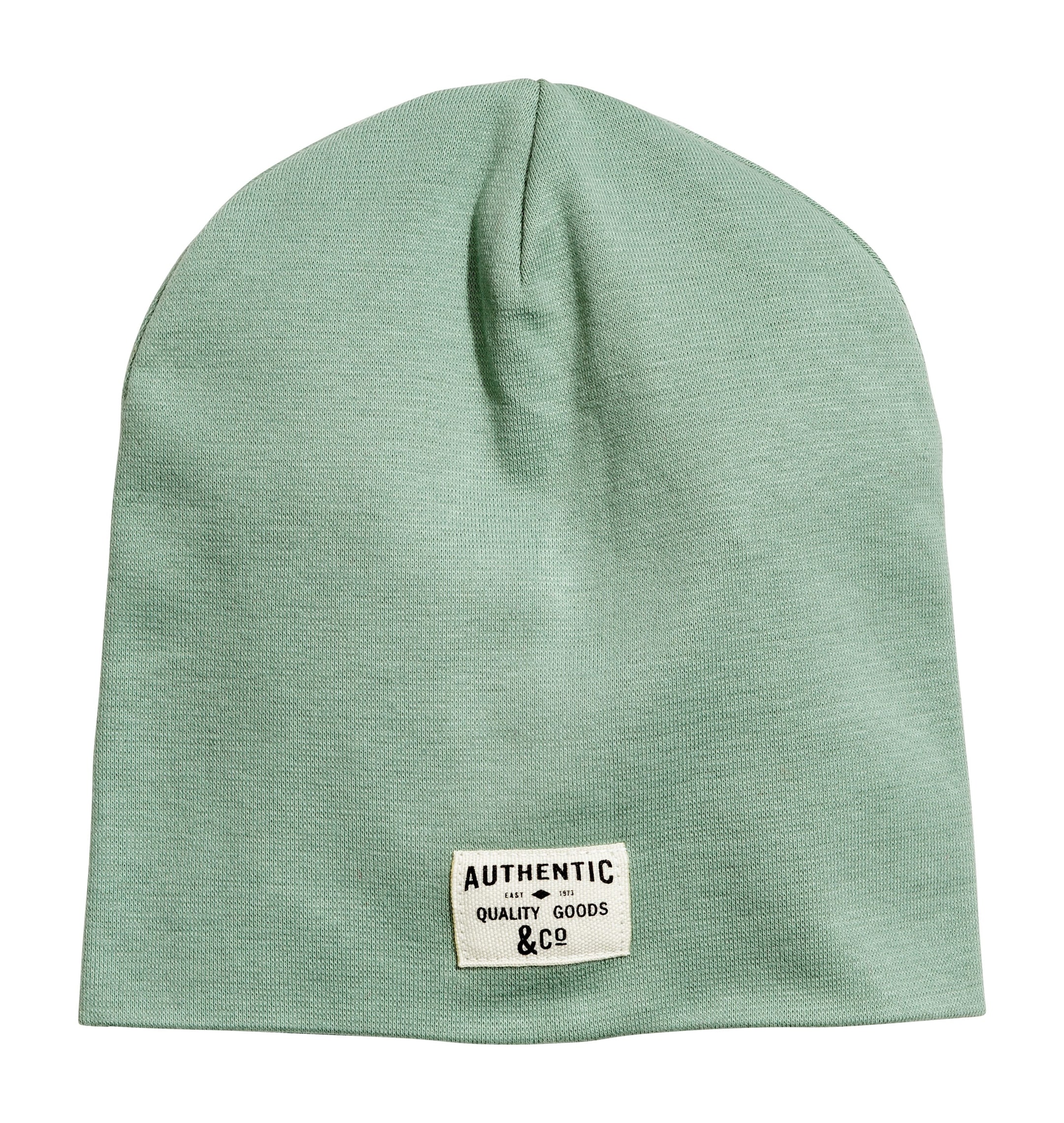 Zobacz większy obraz: Dżersejowa czapka - Zieleń khaki - Dziecko | H&M PL 1