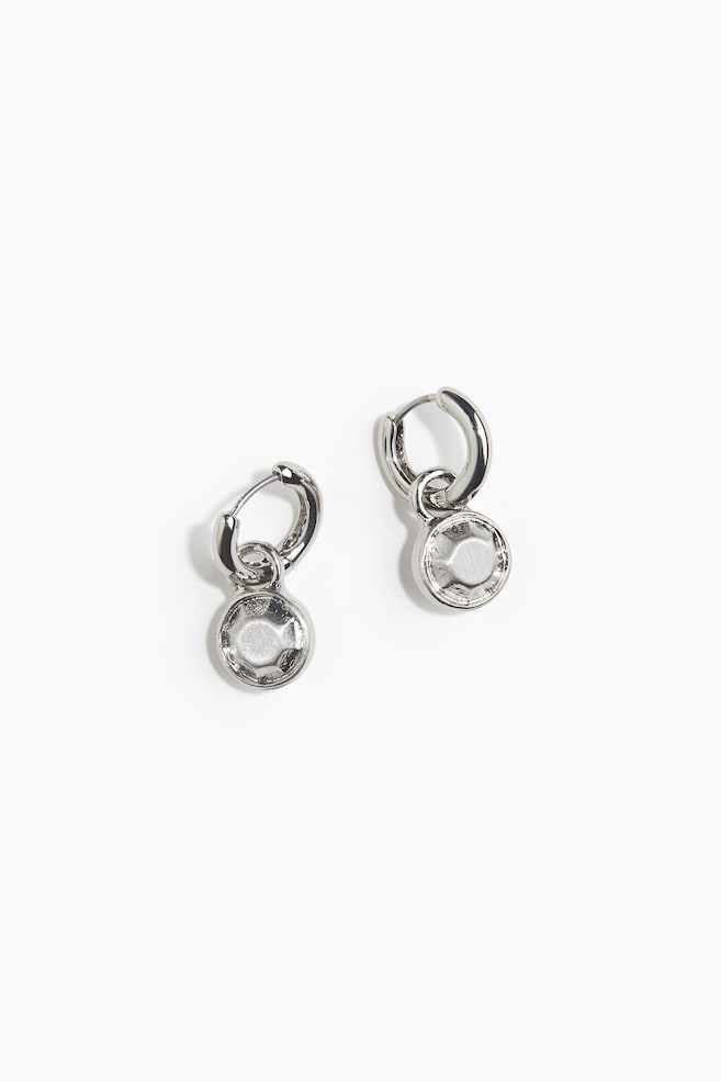 Pendant earrings - Silver-coloured - 1