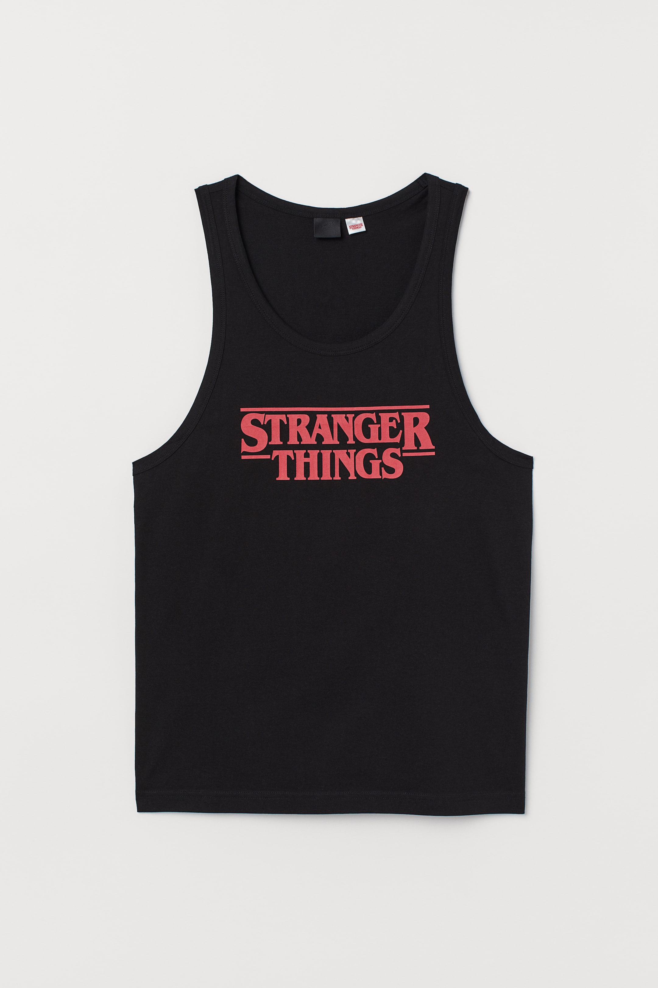 View larger image: Printed vest top - Black/Red - Men | H&M 1