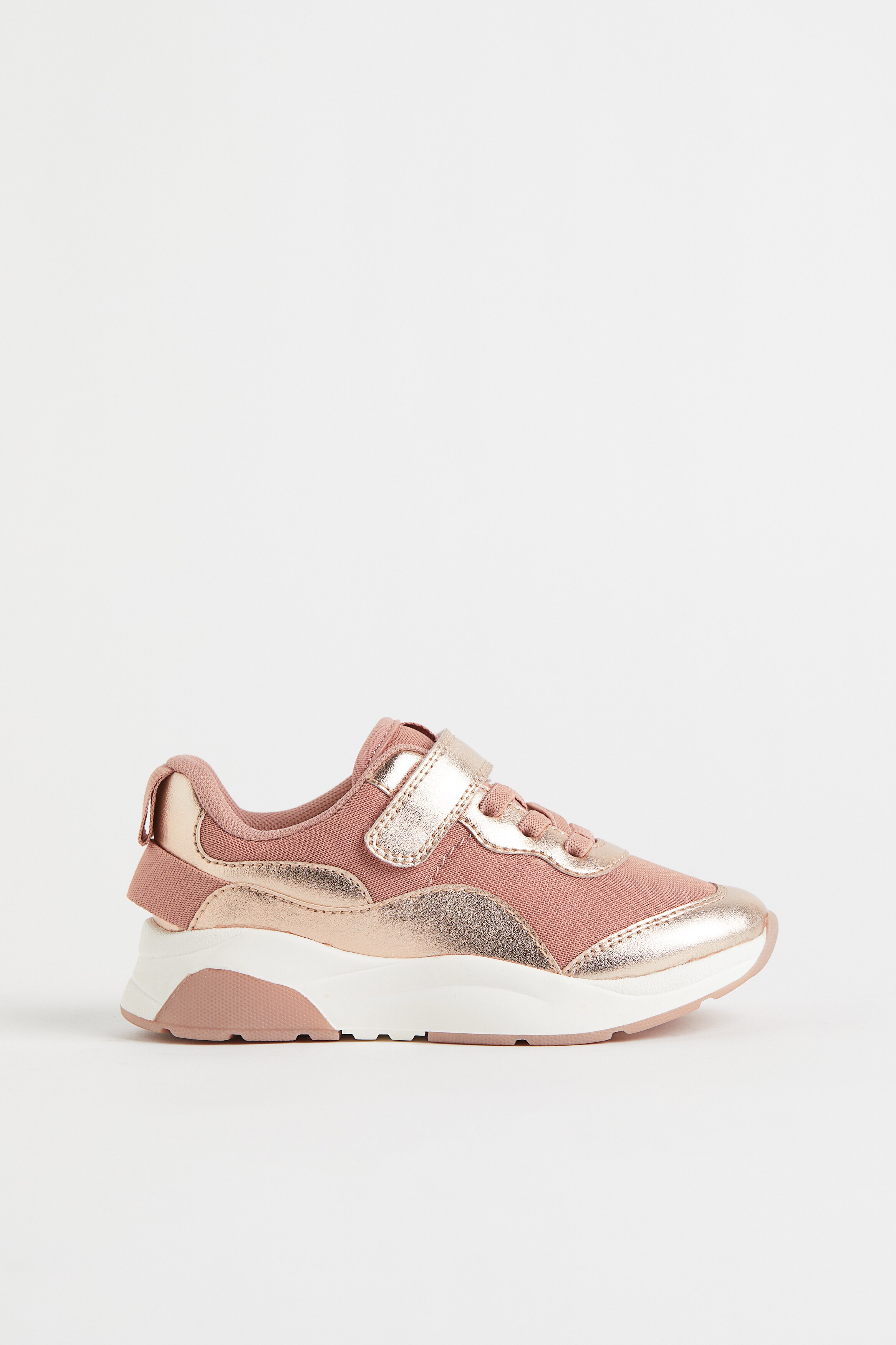 kids rose gold sneakers