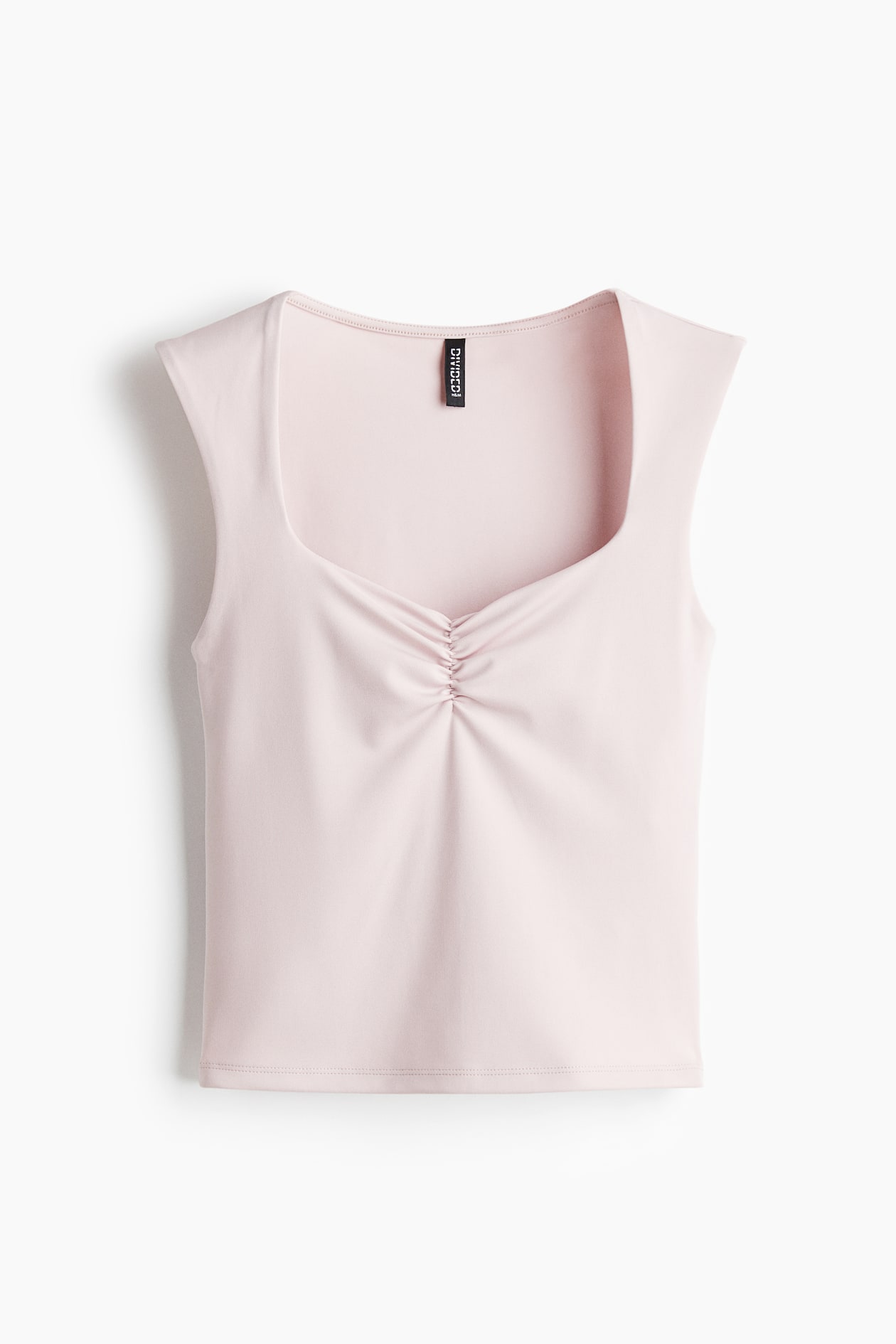 The Gathered Sleeveless Top | White main image 0