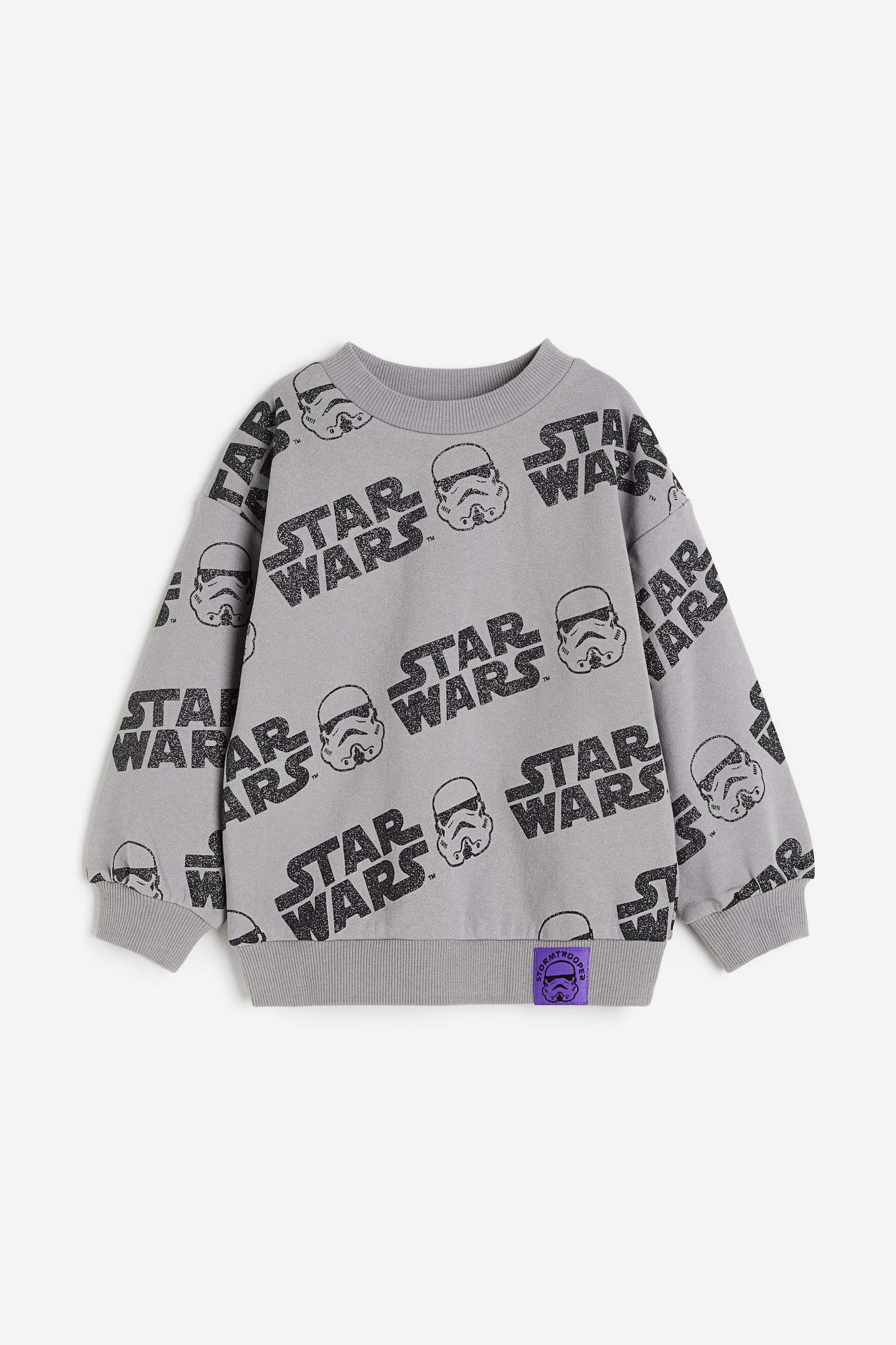 Design Detail Sweater - Grey/Star Wars - 1