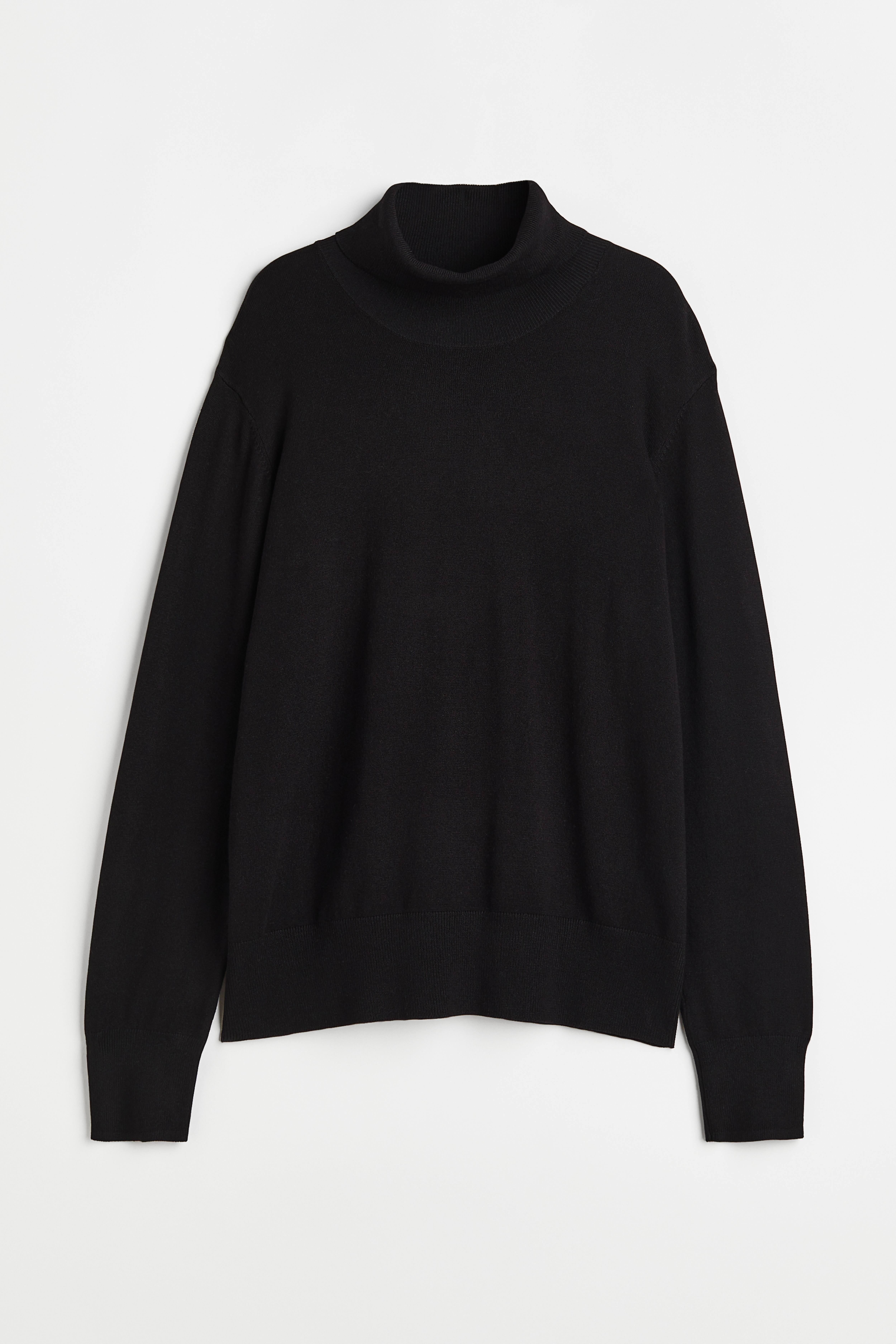 H M Fine knit Turtleneck Sweater