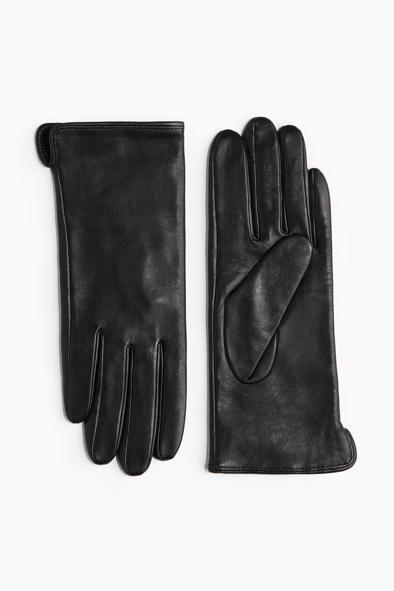 Gants en cuir - Noir - FEMME | H&M FR
