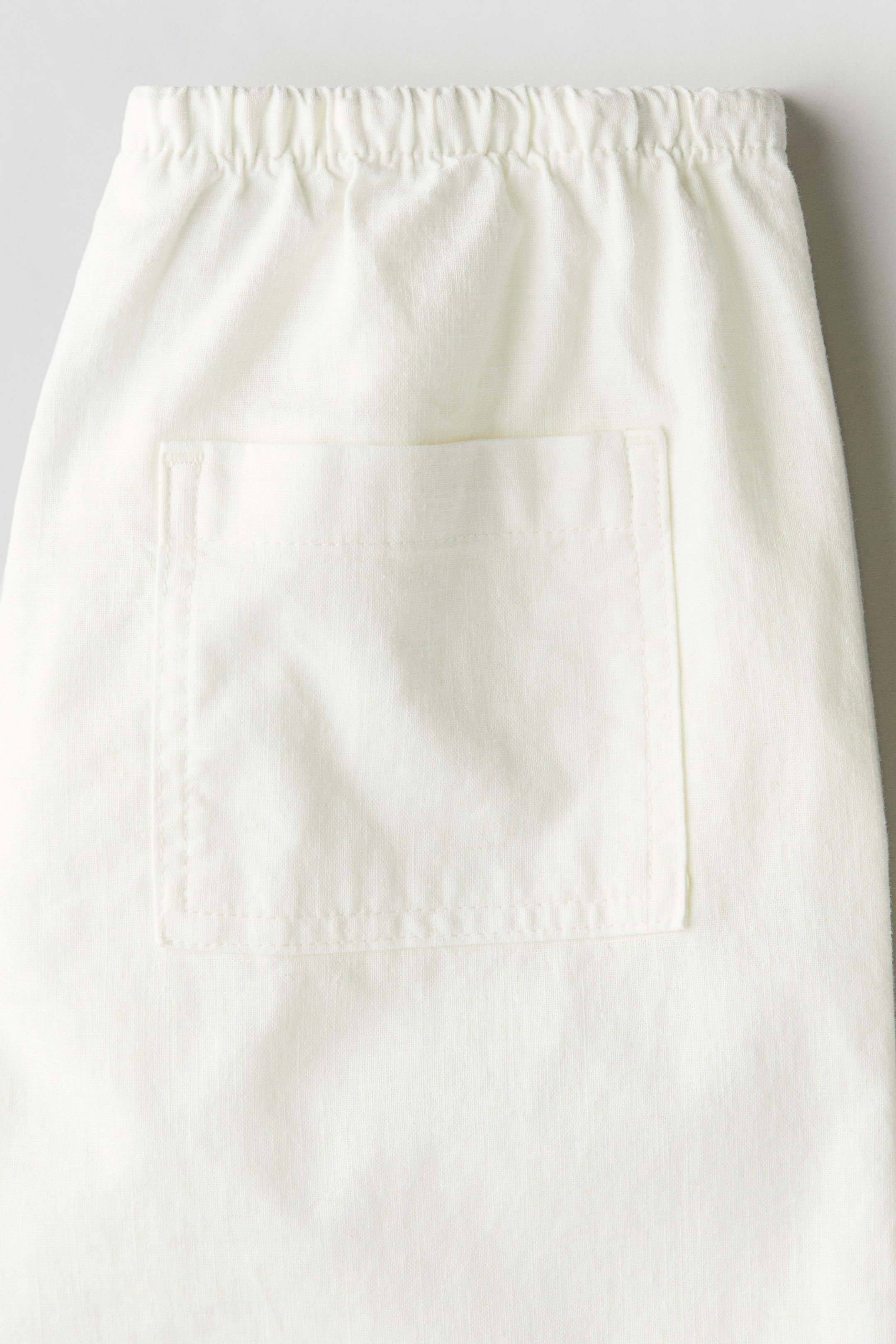 Linen-Blend Pants