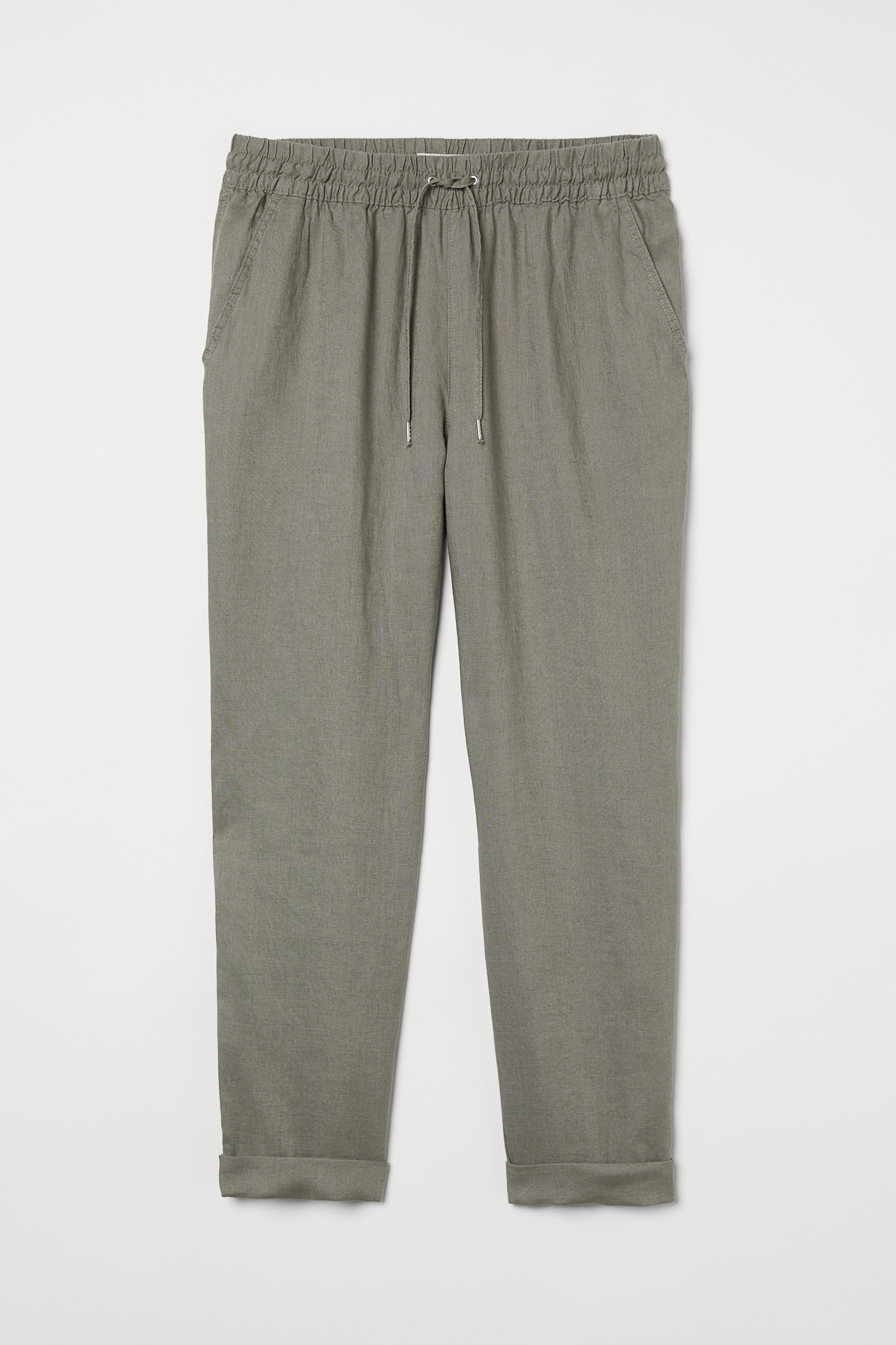 Linen joggers