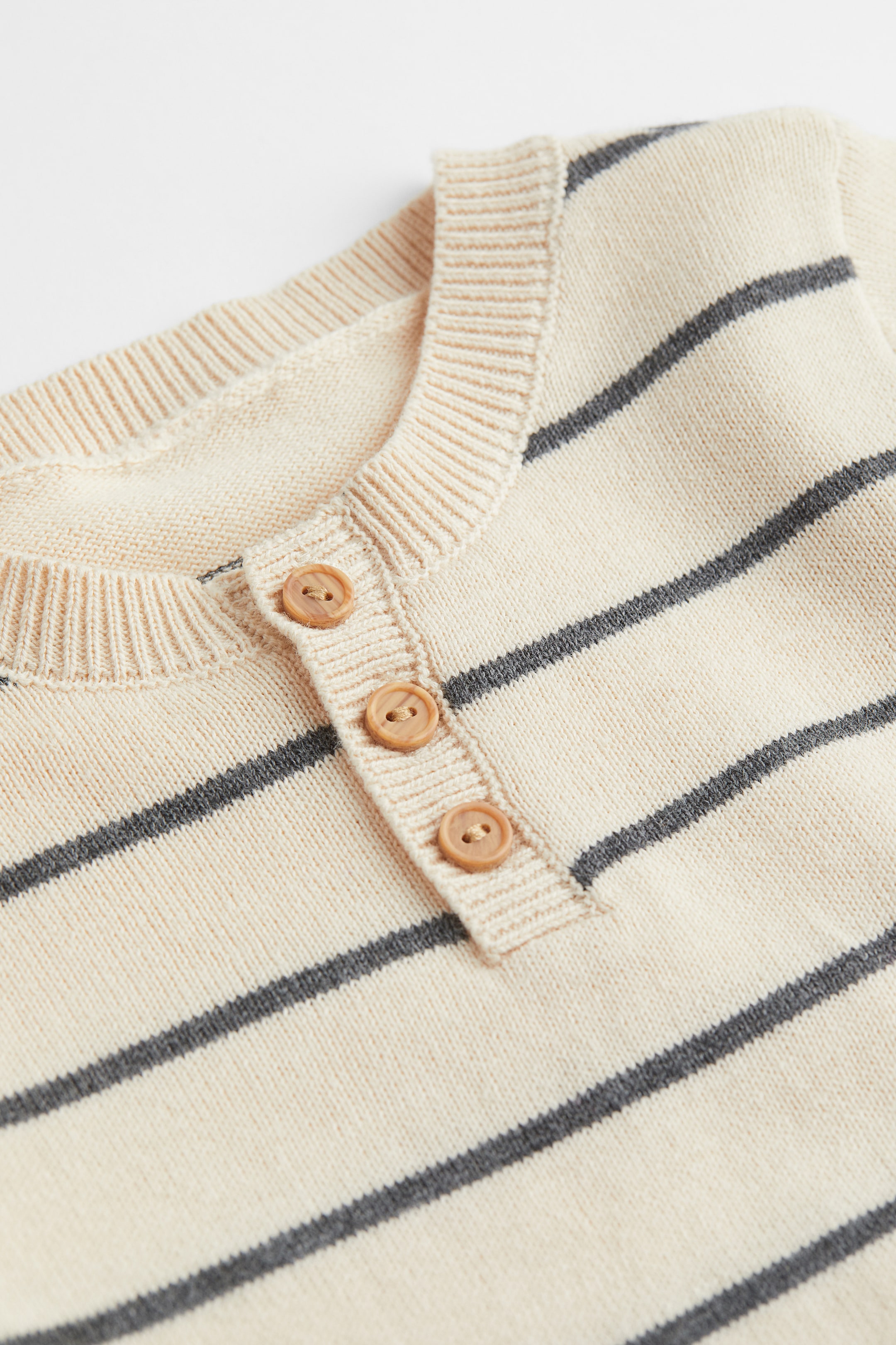 查看大圖: 棉質2件組套裝 - 米色/條紋 - Kids | H&M 2