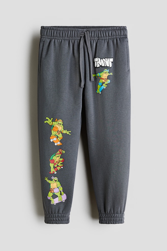 Print-Motif Joggers - Dark gray/TMNT - 1