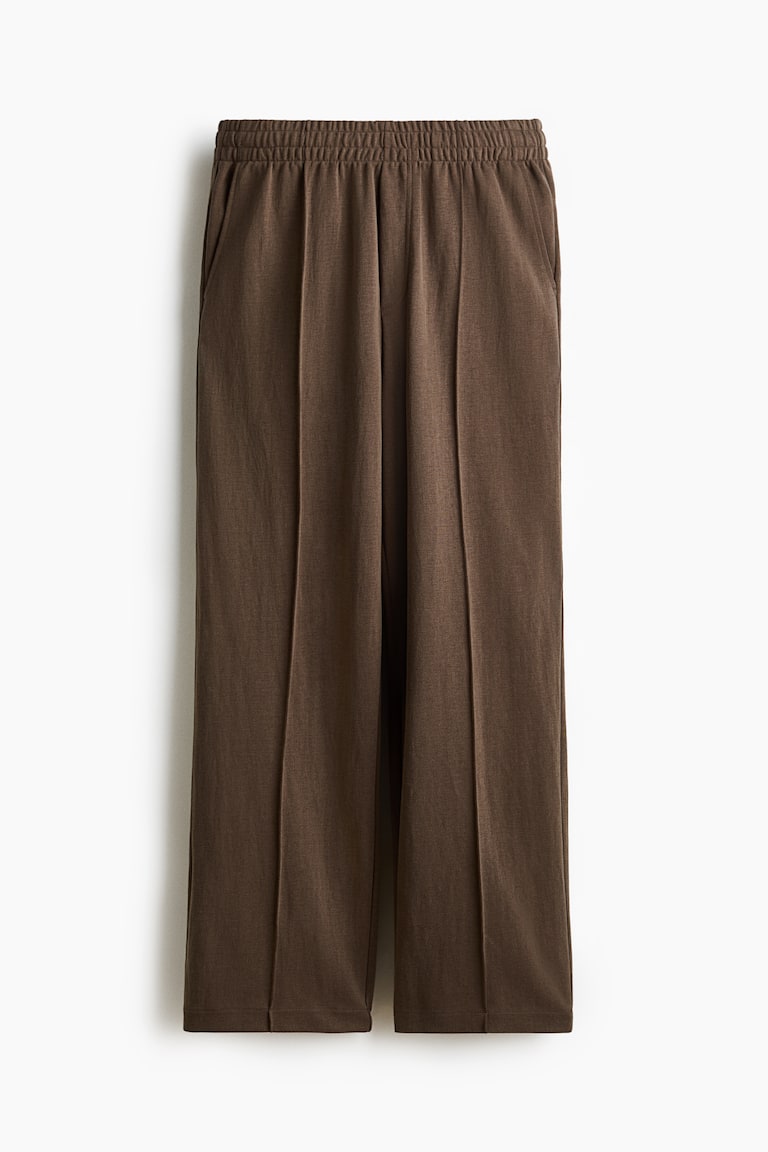 Meke pantalone od interlok žerseja Relaxed Fit