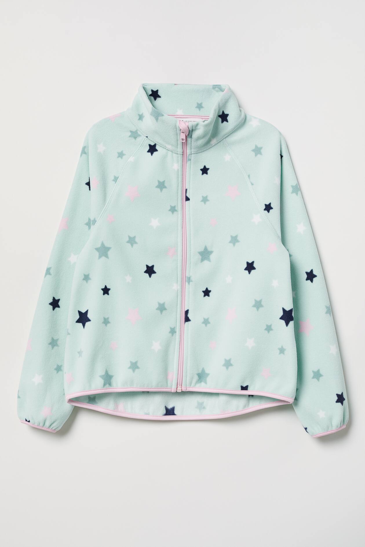 フリースジャケット - ミントグリーン／スター - Kids | H&M JP