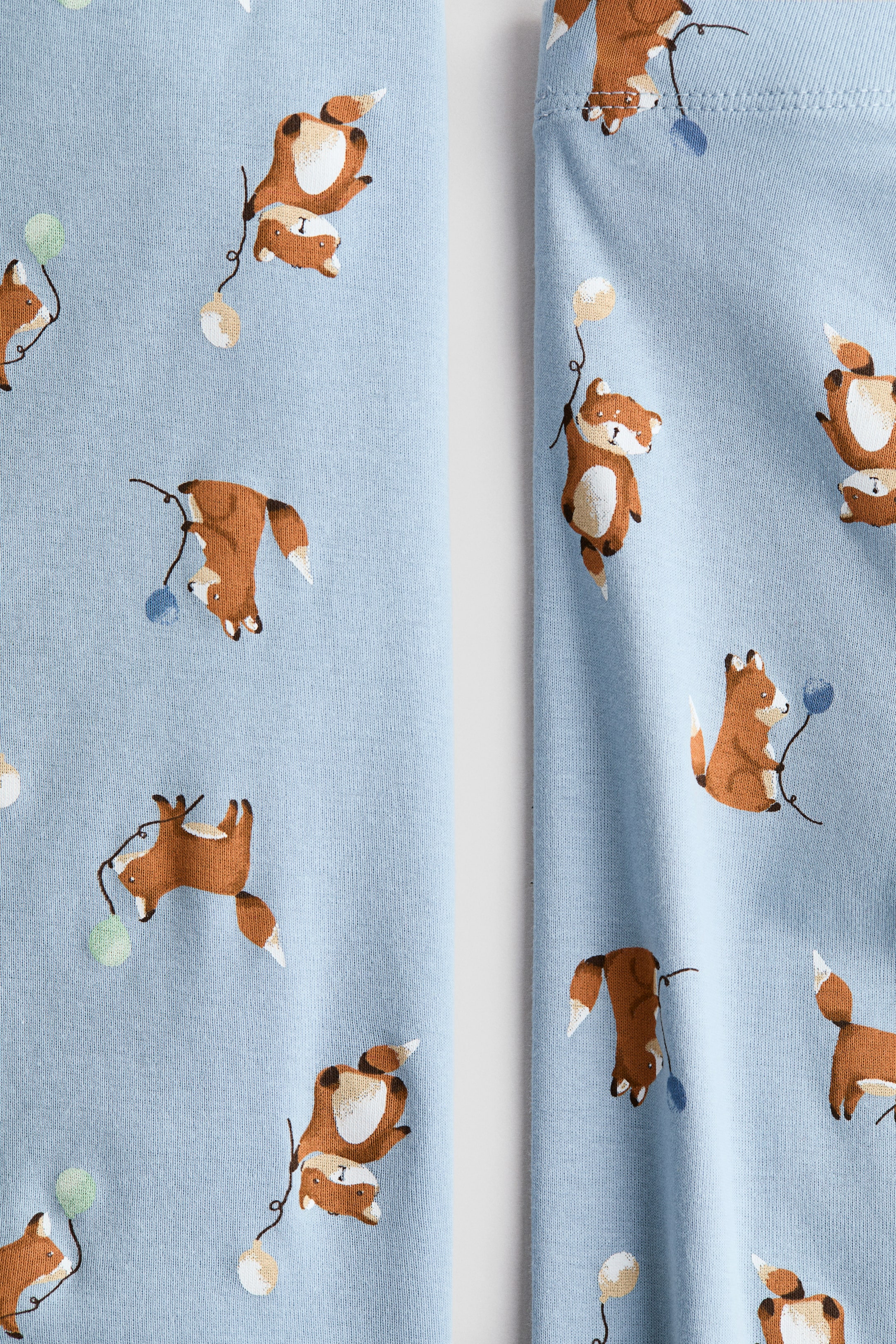 Snug-Fit Printed Pajamas