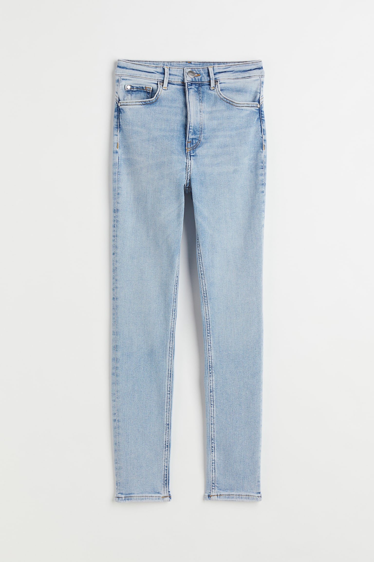 Shaping High Ankle Jeans - Light denim blue - 1