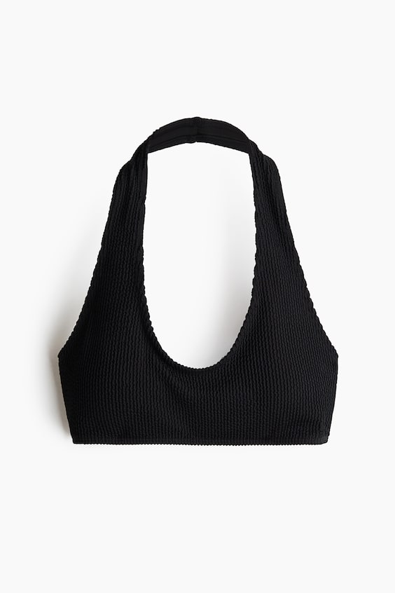 Верх бикини Halterneck, уплотнённая чашка — H&M