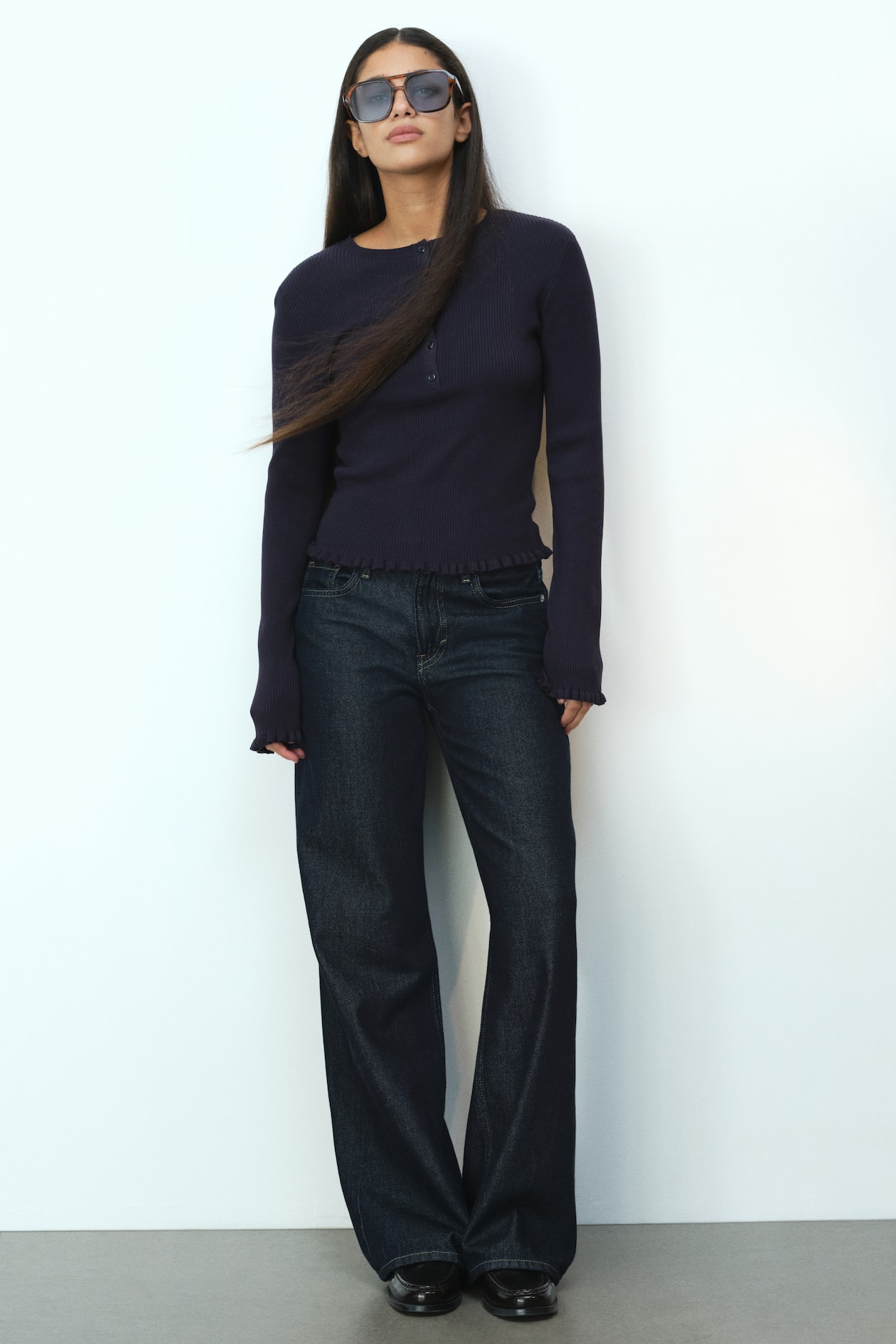 Rib-Knit Top - image 3