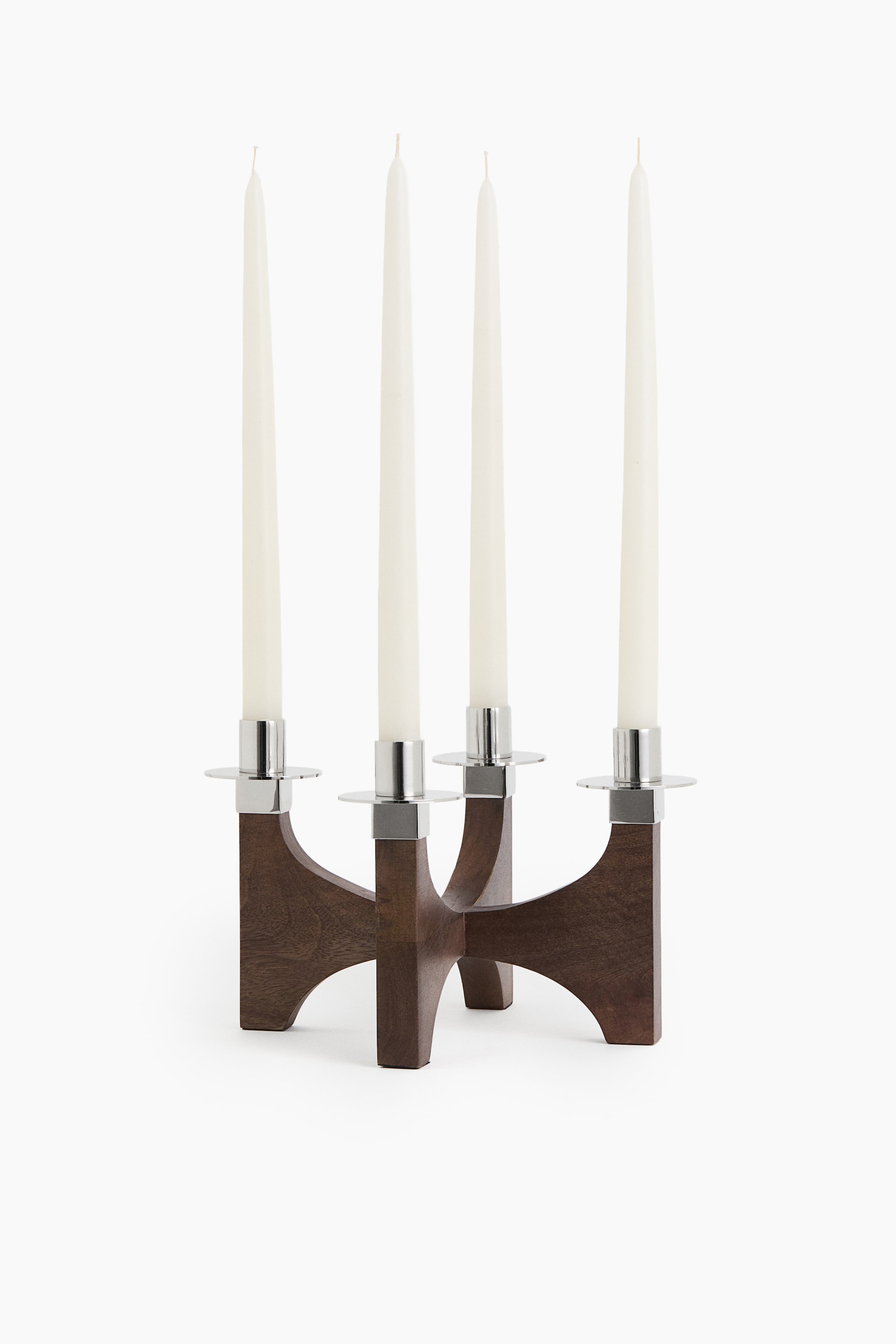 Wooden Candelabra