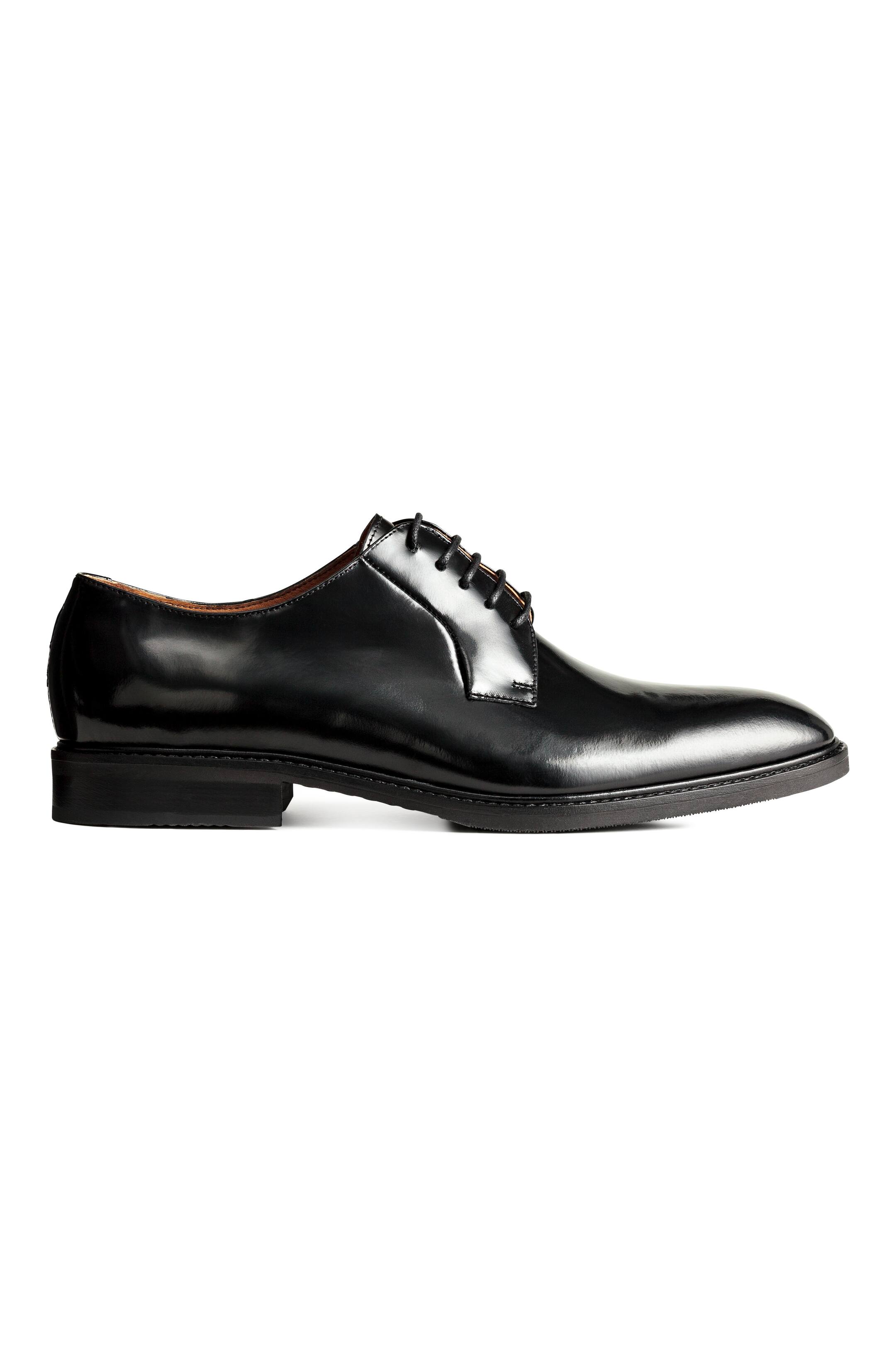 Zobacz większy obraz: Skórzane buty derby - Czarny - ON | H&M PL 1