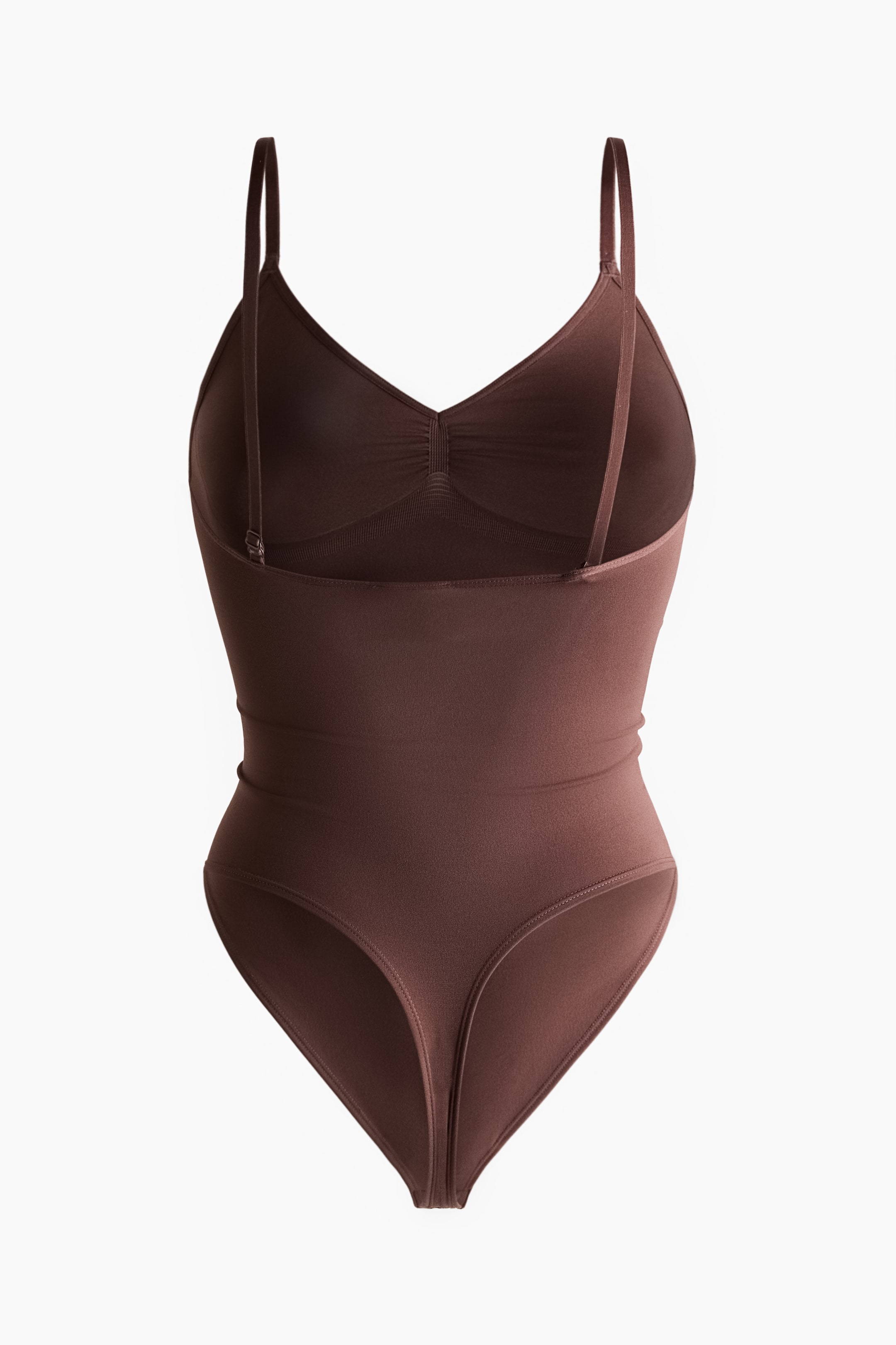 Xem ảnh lớn hơn: Áo một mảnh Firm shape Sculpting - Màu nâu - Ladies | H&M VN 7