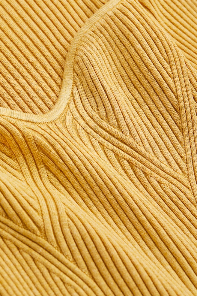 Rib-knit jumper - Yellow/Black/Natural white/Black/Light beige/dc/dc/dc/dc - 2