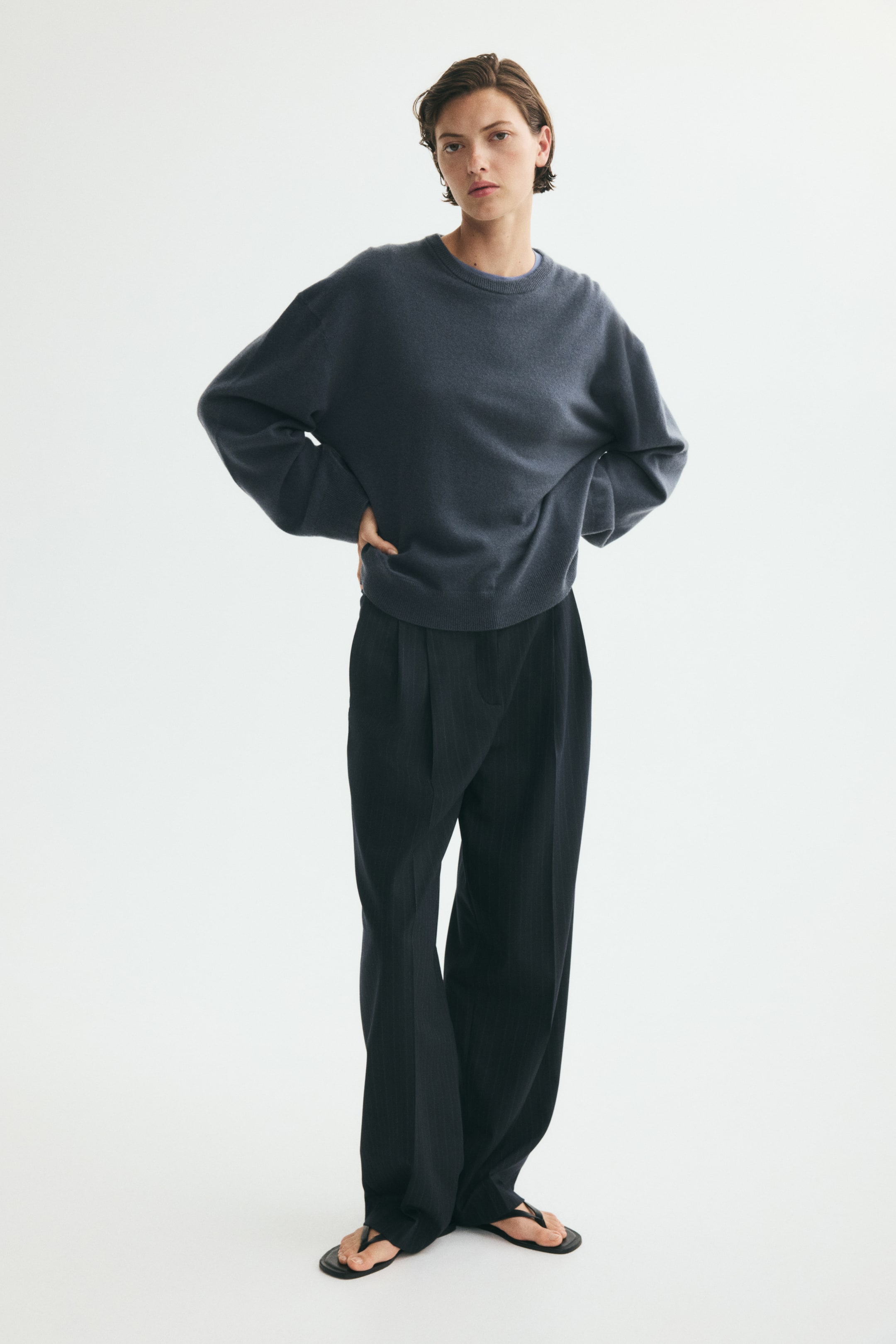 Fine-Knit Cashmere Sweater