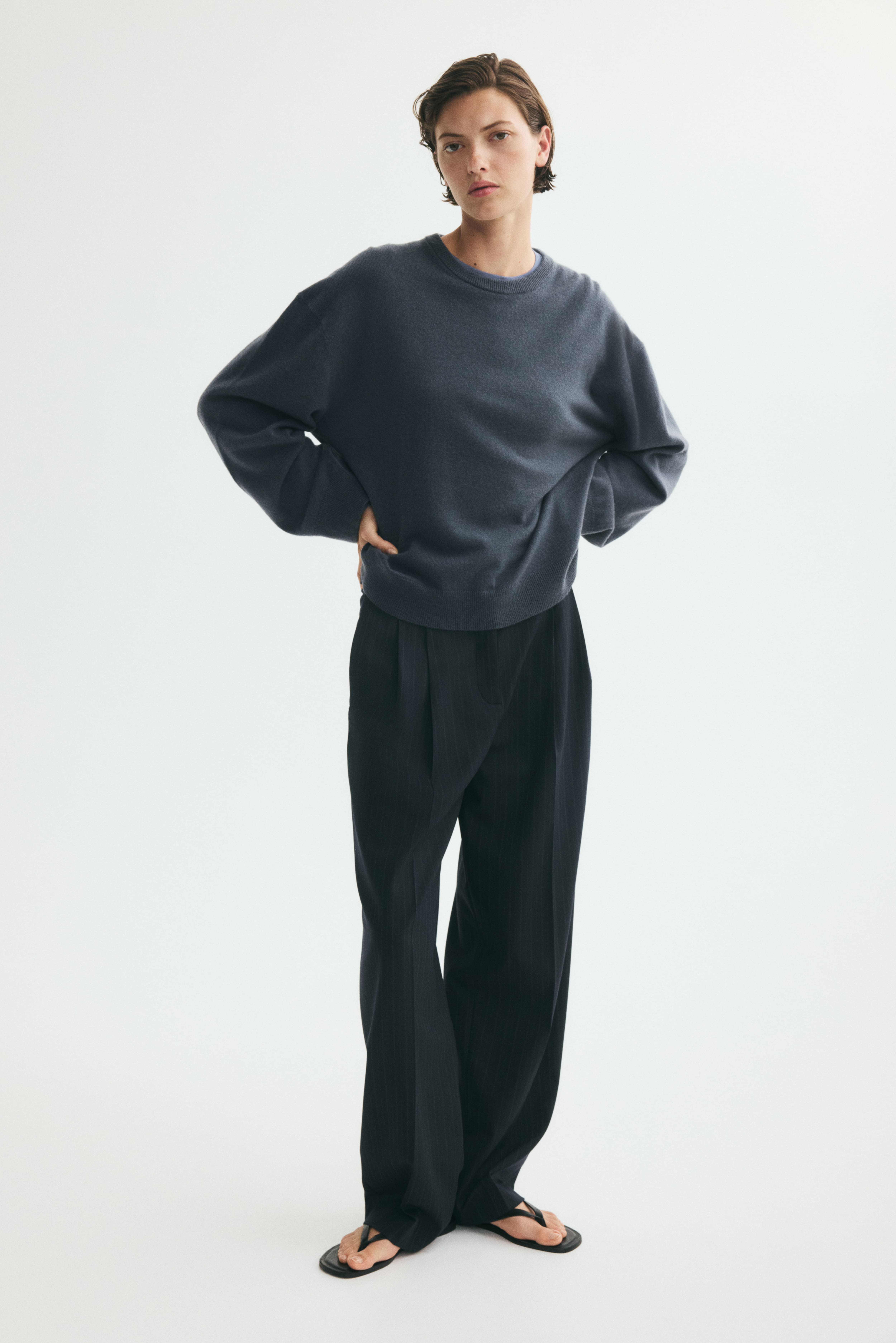 Fine-Knit Cashmere Sweater